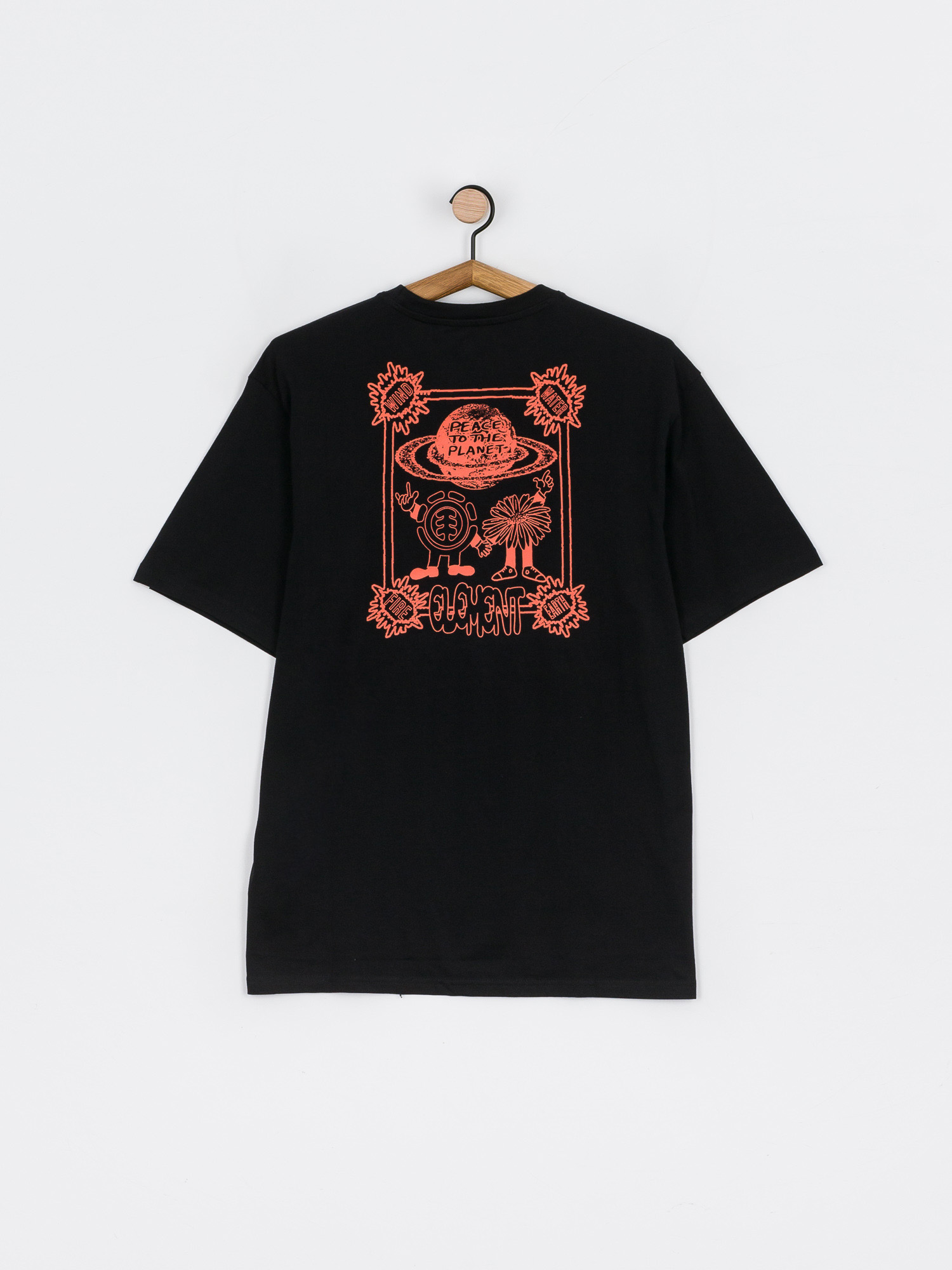 T-shirt Element Uccello (flint black)