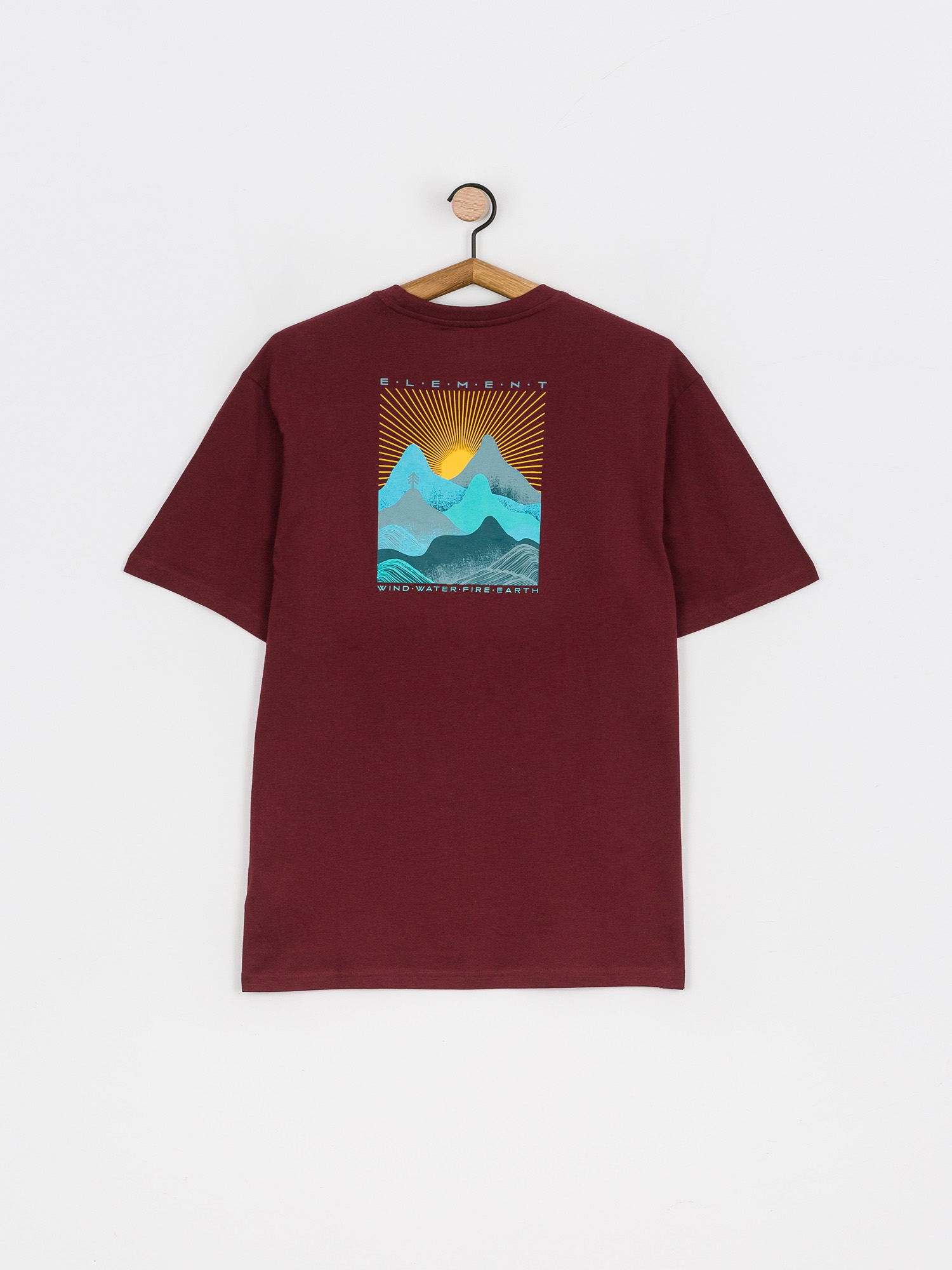 T-shirt Element Lahotan (vintage red)