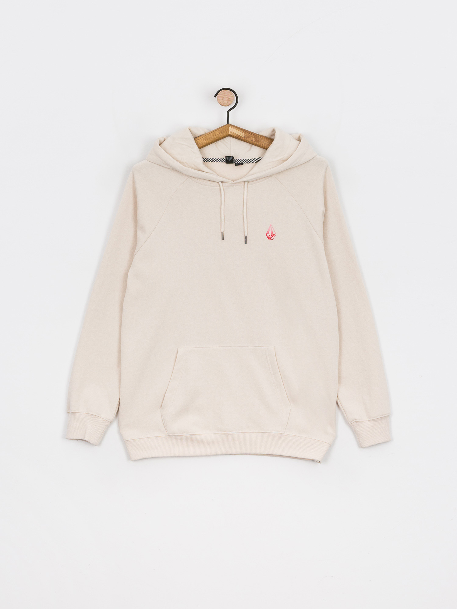 Bluza z kapturem Volcom Truly Stoked Bf HD Wmn (bone)