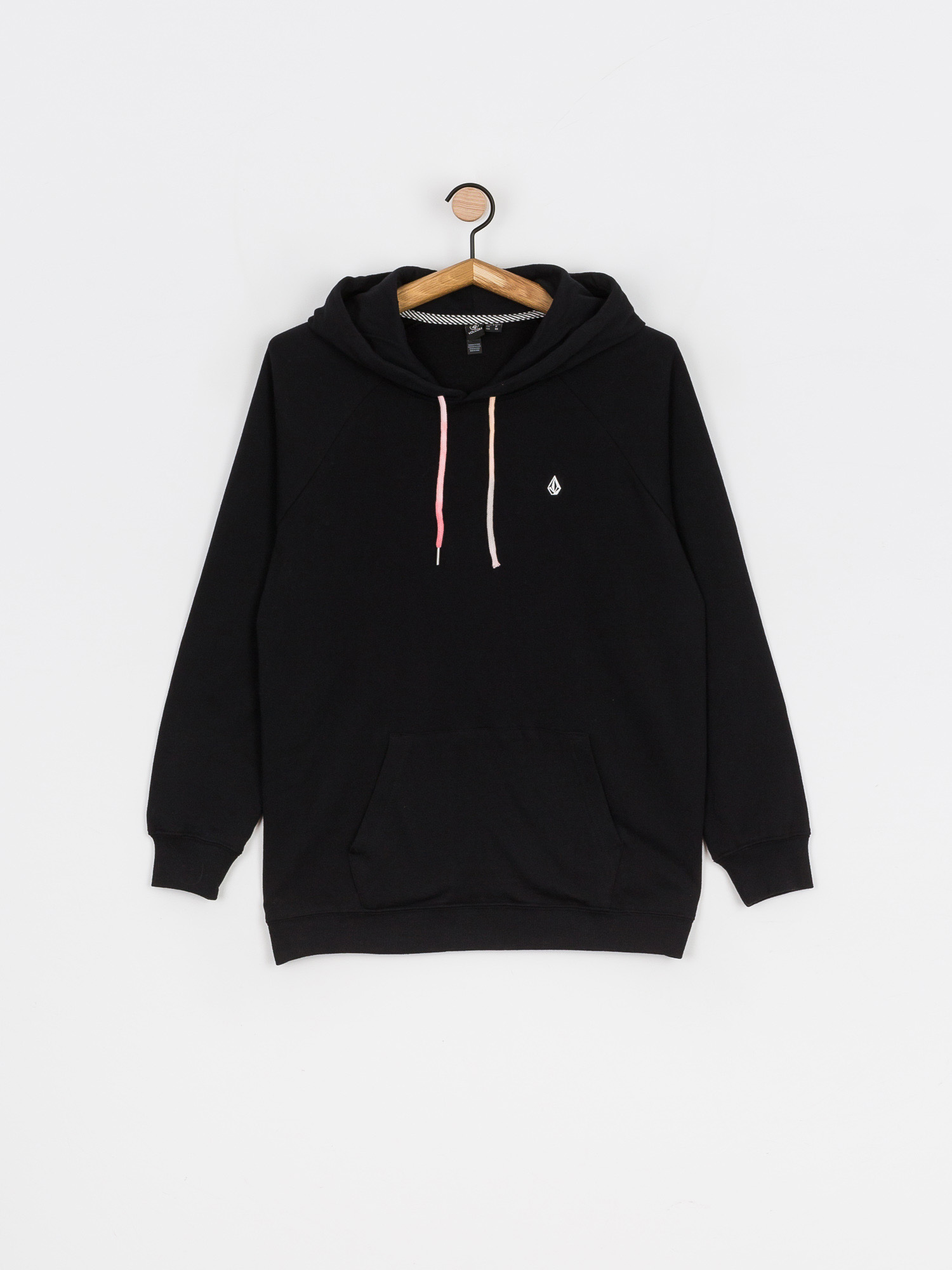 Bluza z kapturem Volcom Truly Stoked Bf HD Wmn (black escape)