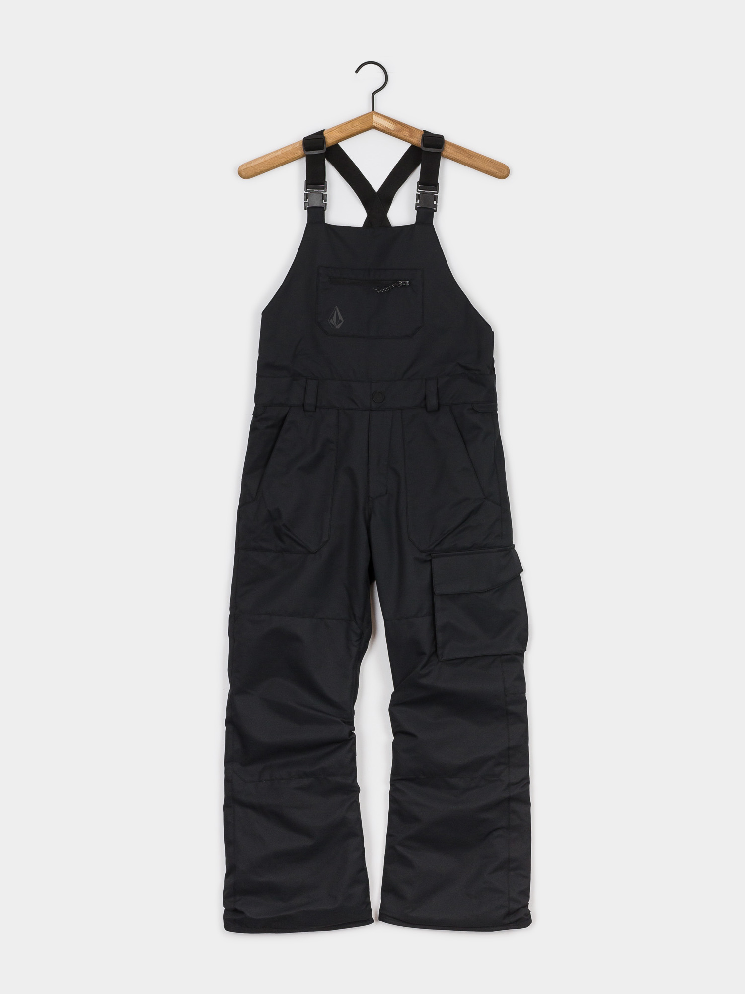Spodnie snowboardowe Volcom Barkley Bib Overall JR (black)