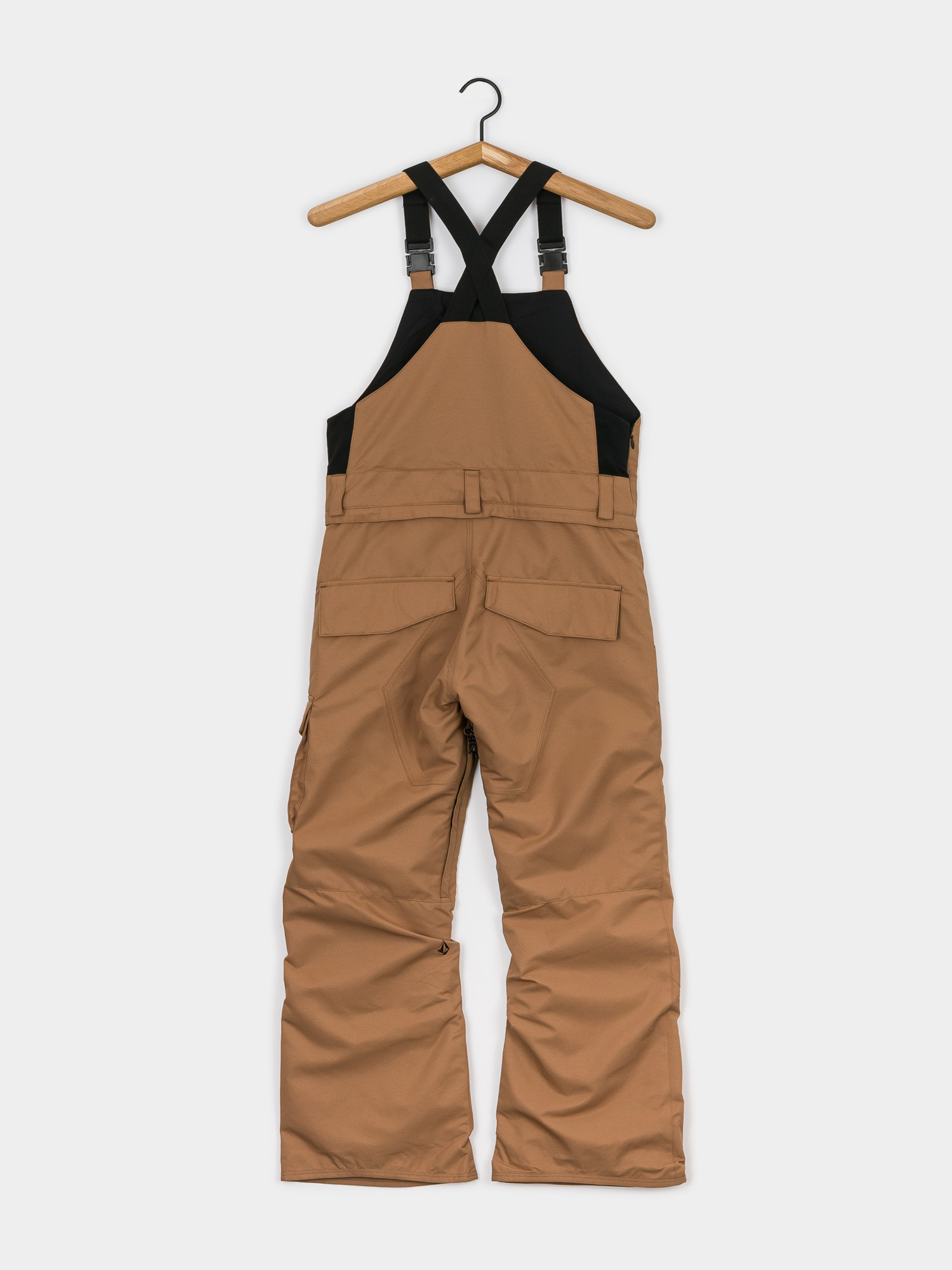 Spodnie snowboardowe Volcom Barkley Bib Overall JR (coffee)