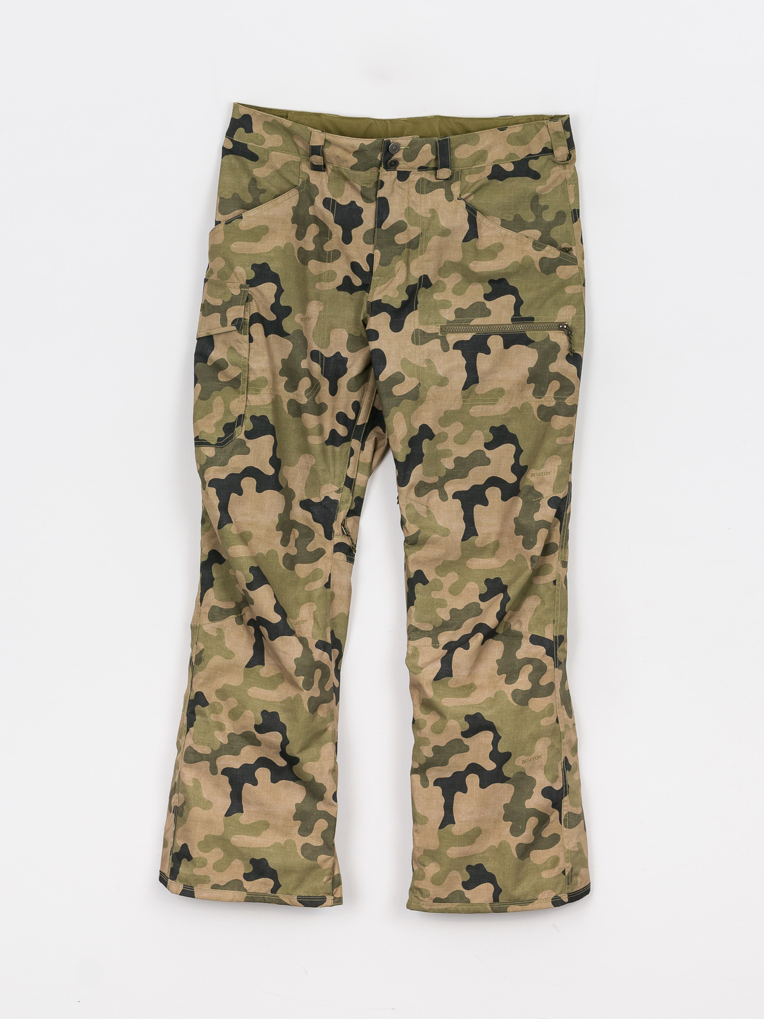 Męskie Spodnie snowboardowe Burton Covert (martini olive terra camo)