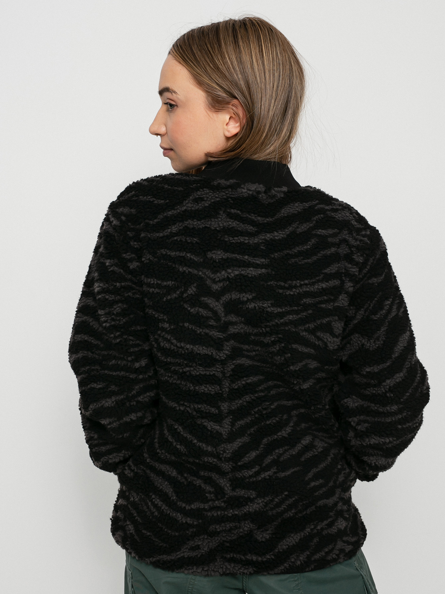 Kurtka Volcom Reversible Polar Wmn (white tiger)