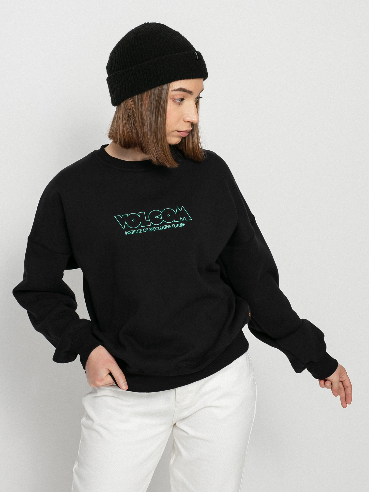 Bluza Volcom M. Loeffler Fa Crew Wmn (black)