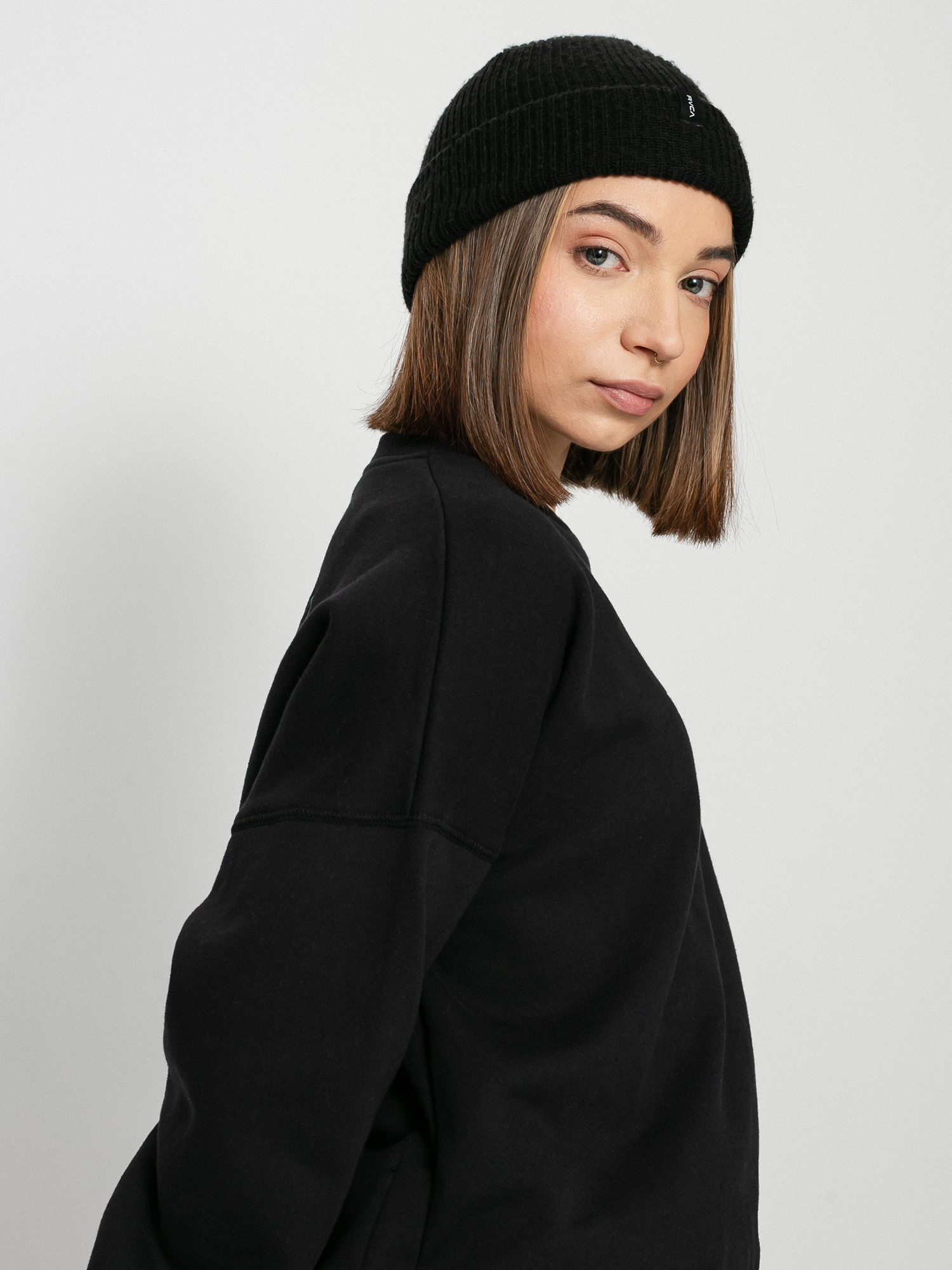 Bluza Volcom M. Loeffler Fa Crew Wmn (black)