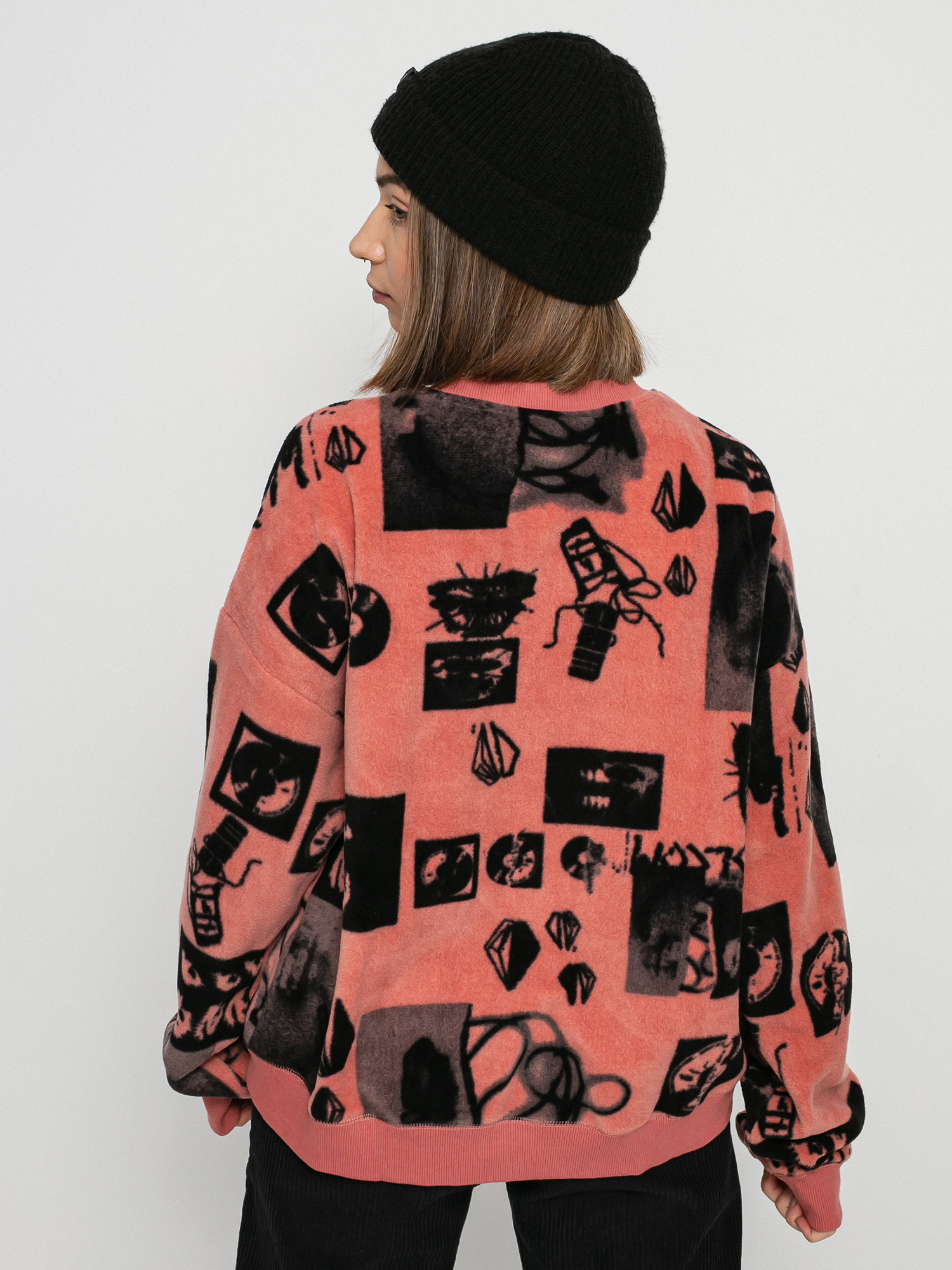 Bluza Volcom Error 76 Crew Wmn (sepia)