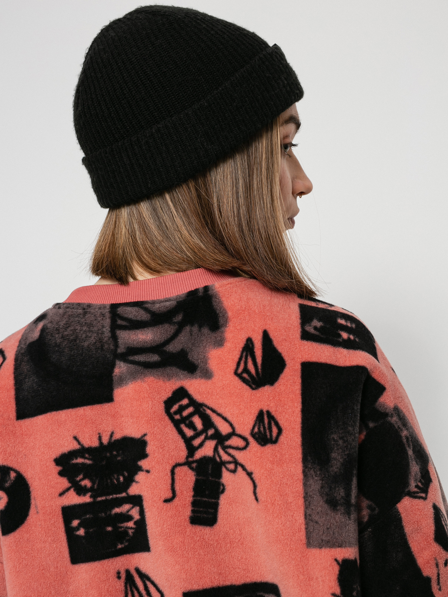 Bluza Volcom Error 76 Crew Wmn (sepia)