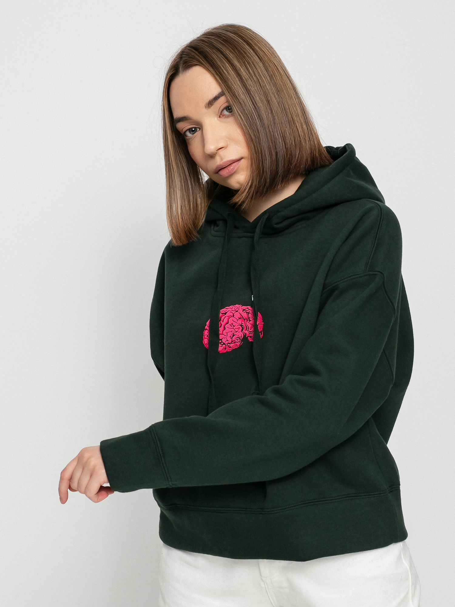 Bluza z kapturem Volcom Voltrip HD Wmn (scarab)