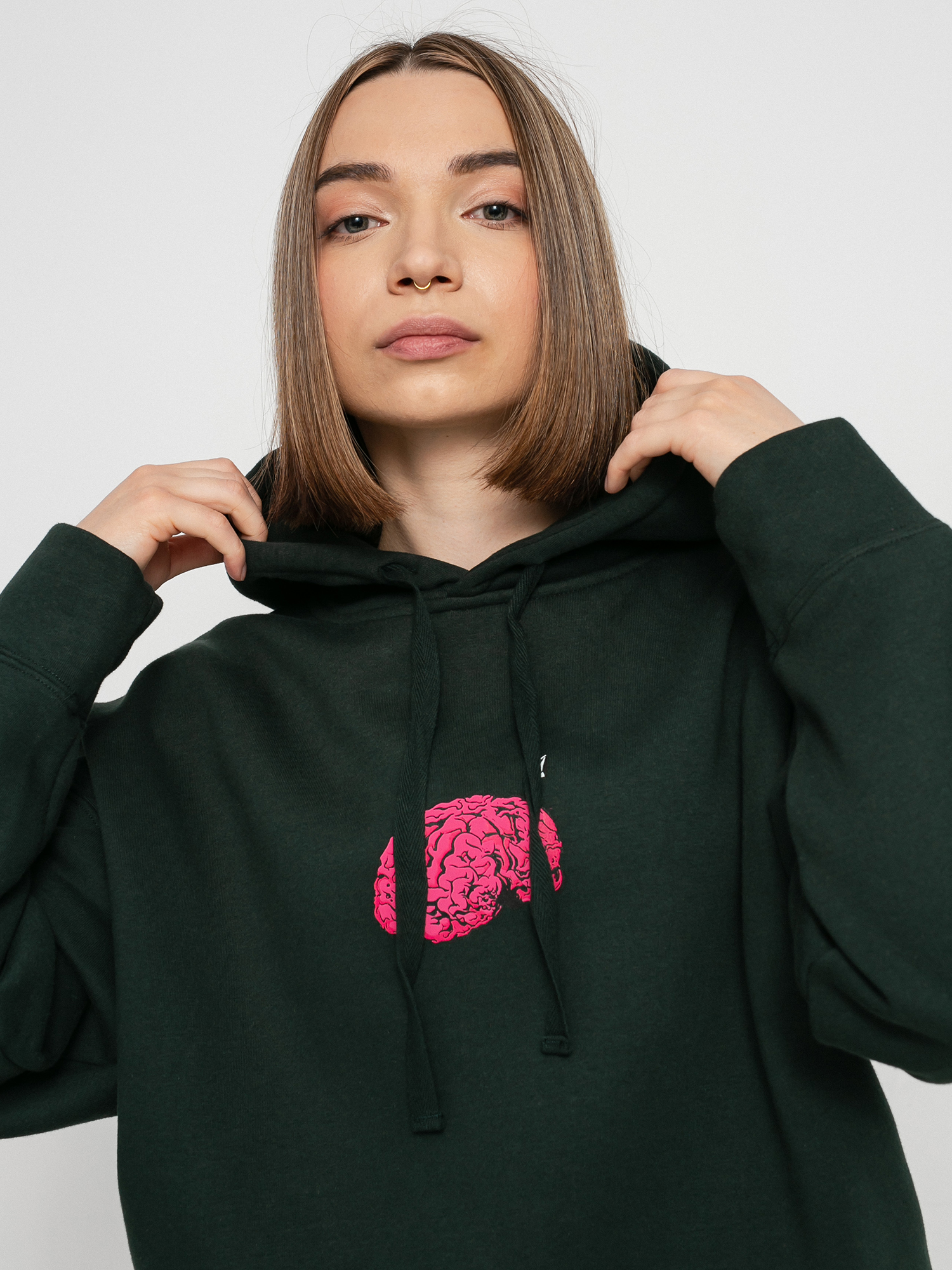 Bluza z kapturem Volcom Voltrip HD Wmn (scarab)