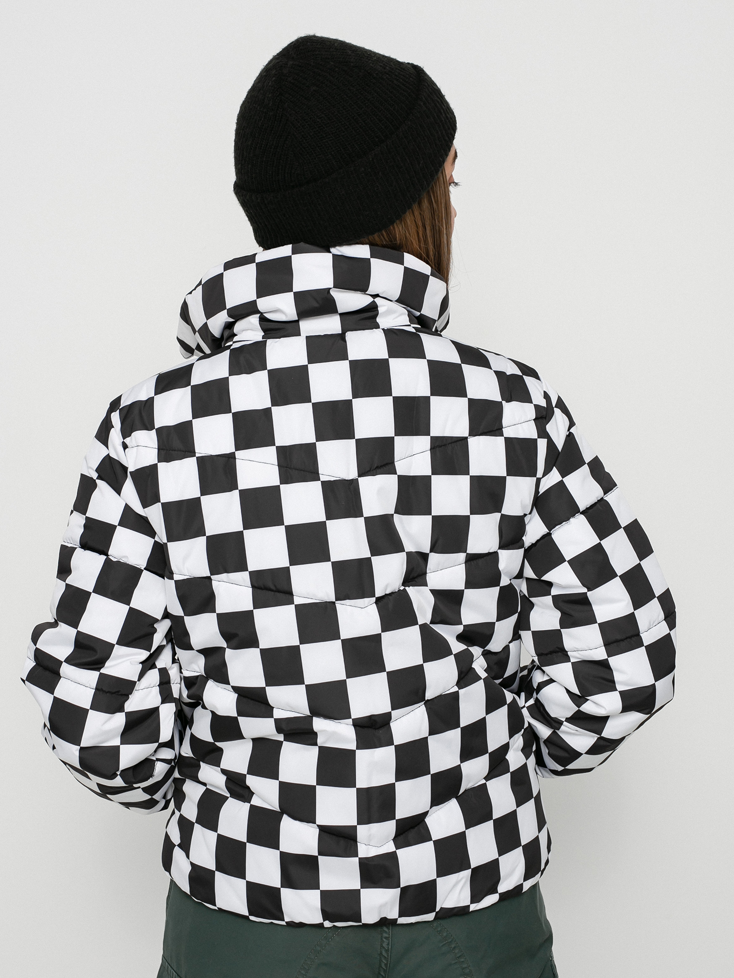 Kurtka Vans Foundry V Printed Puffer MTE Wmn (checkerboard)