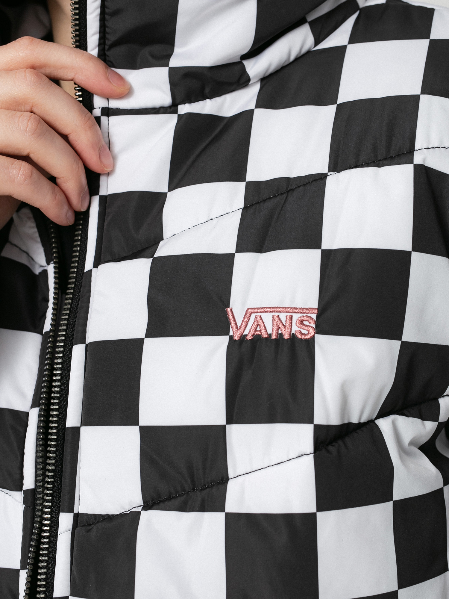 Kurtka Vans Foundry V Printed Puffer MTE Wmn (checkerboard)