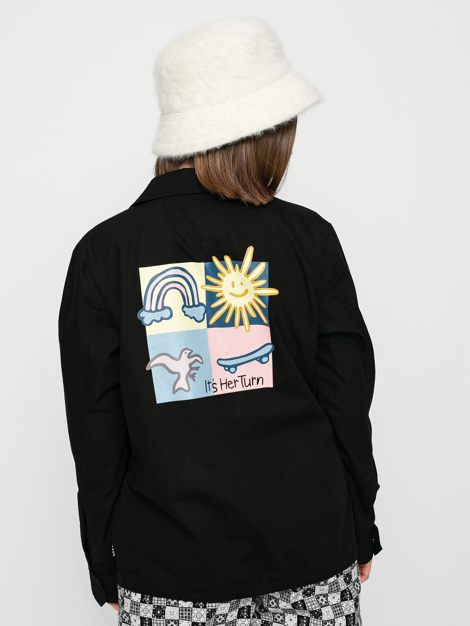 Kurtka Vans X Skateistan Wmn (black)