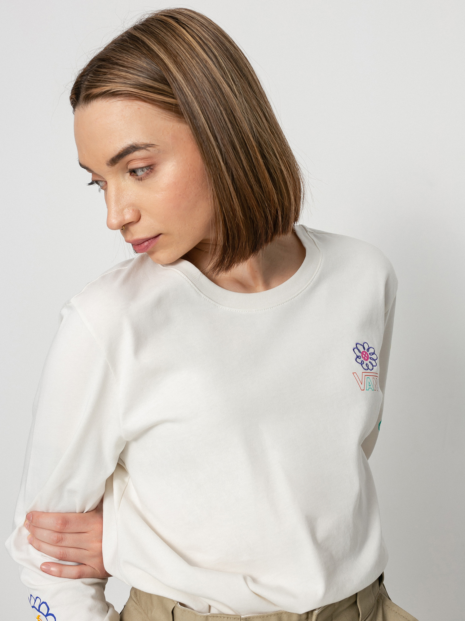 Longsleeve Vans Cultivate Care Wmn (marshmallow)