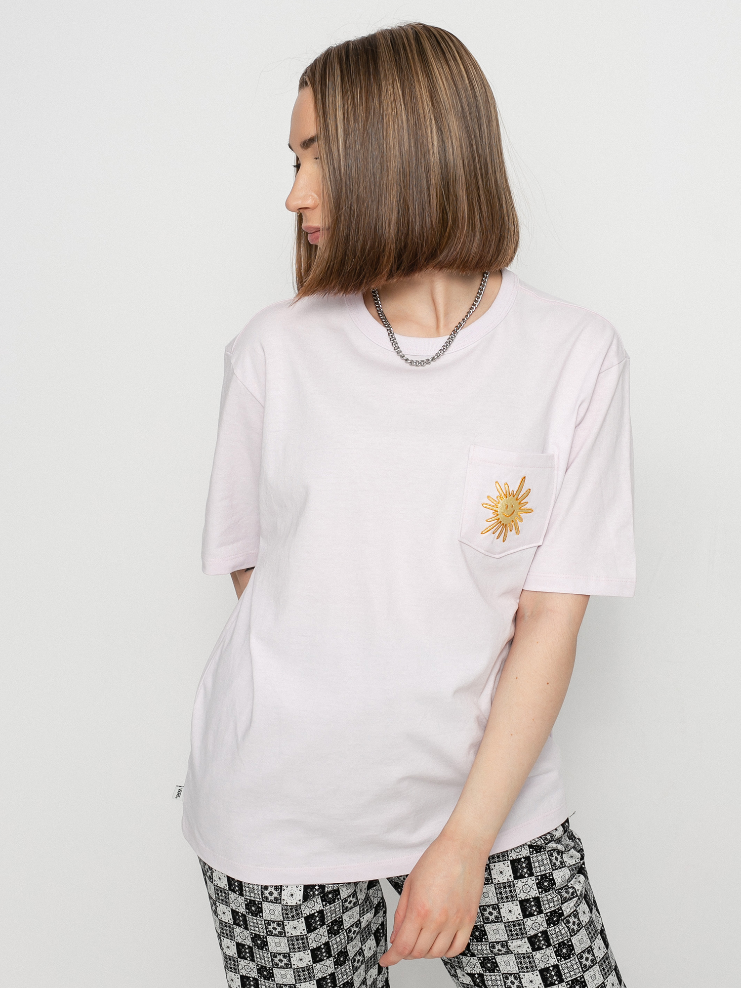 T-shirt Vans X Skateistan Otw Wmn (orchid ice)