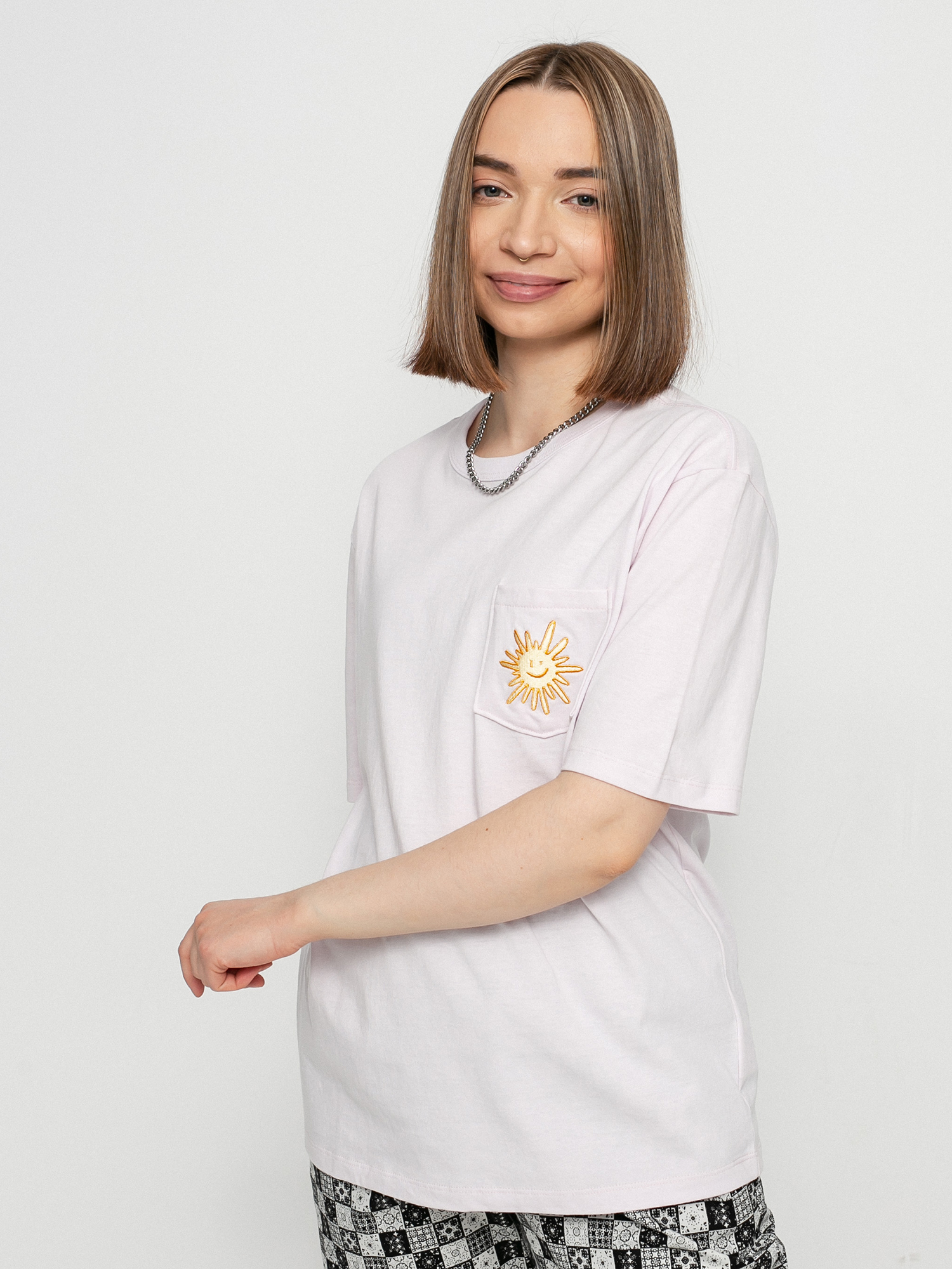 T-shirt Vans X Skateistan Otw Wmn (orchid ice)