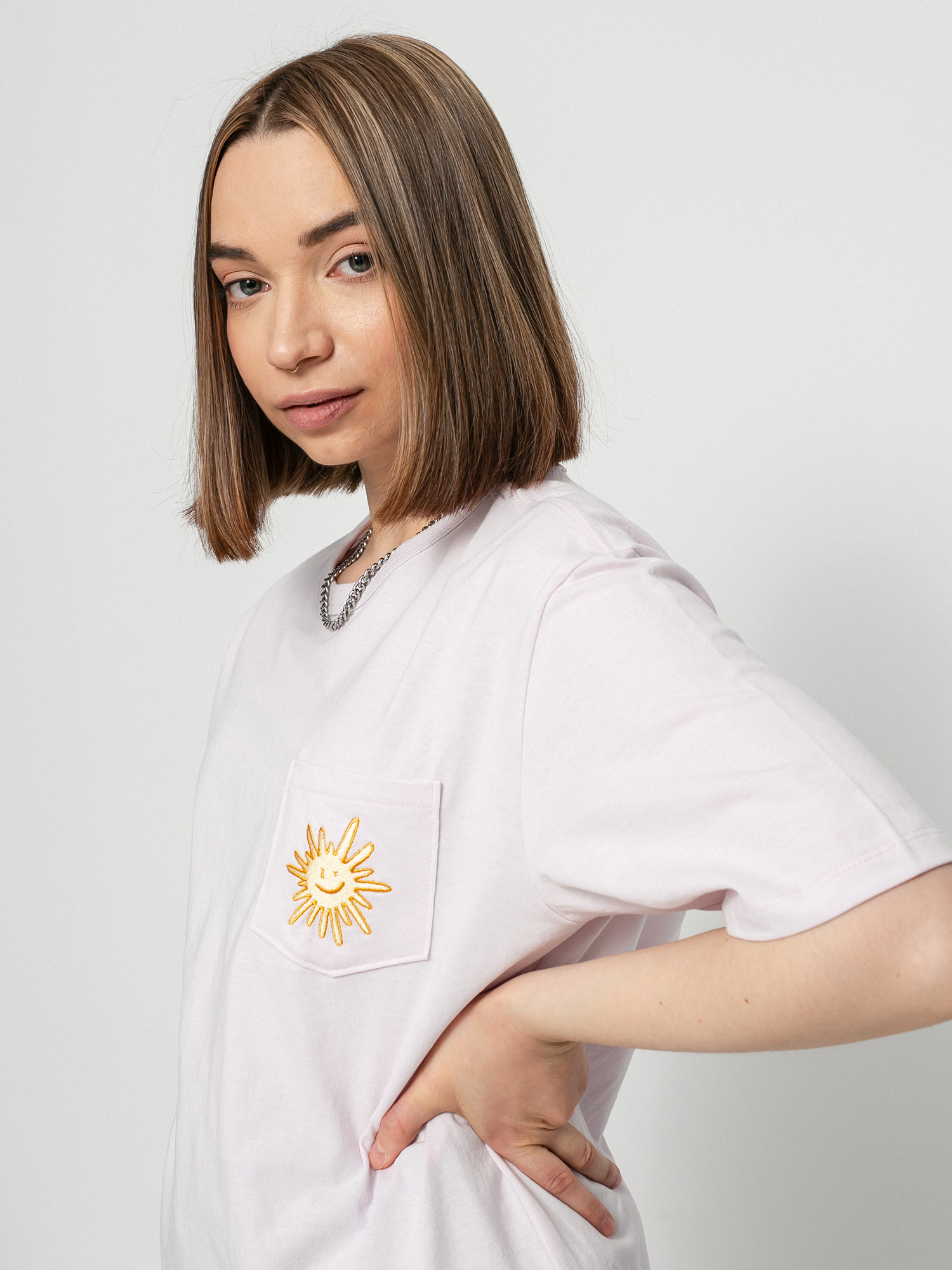 T-shirt Vans X Skateistan Otw Wmn (orchid ice)