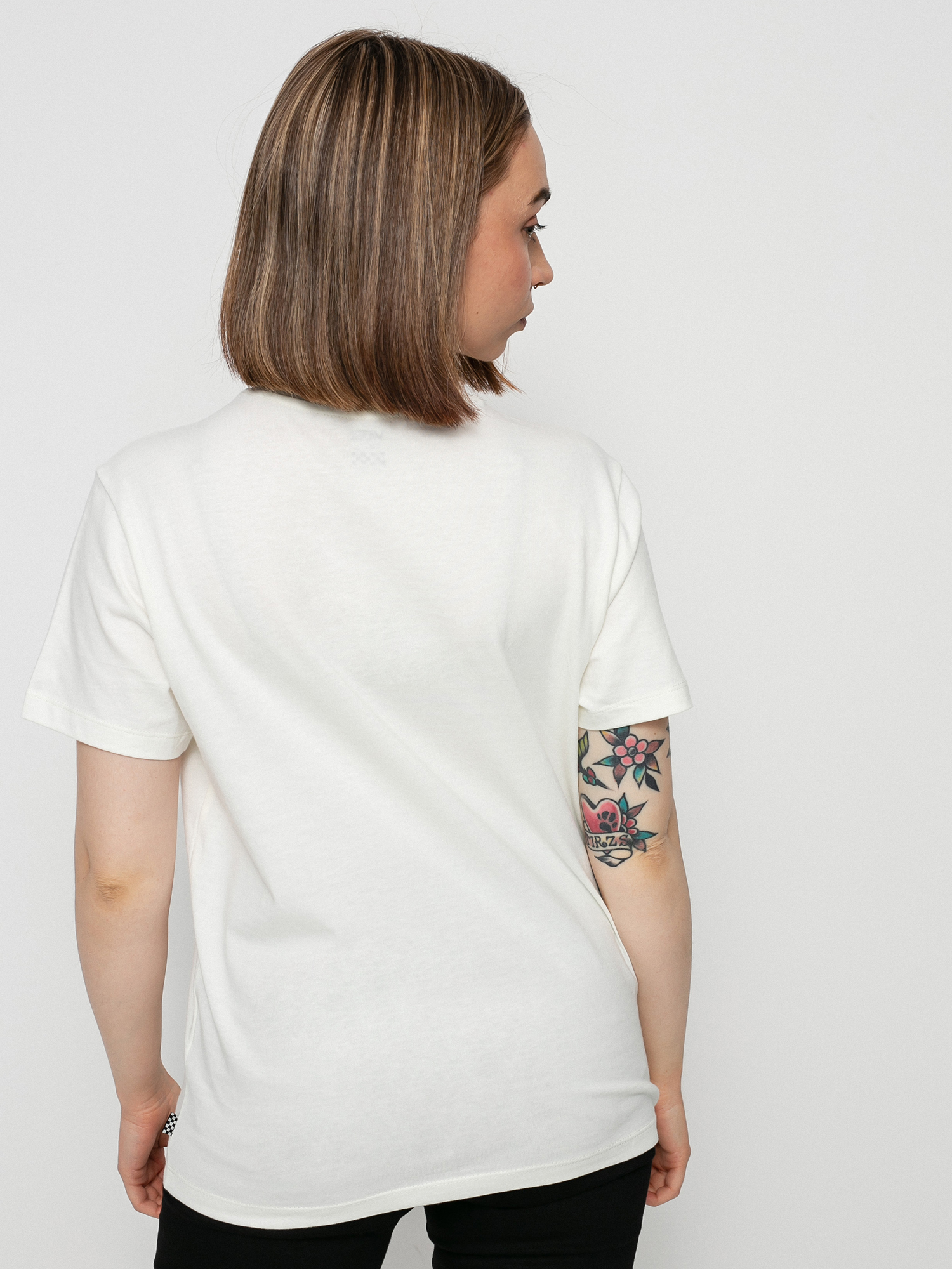T-shirt Vans Checkerboard Day Wmn (marshmallow)