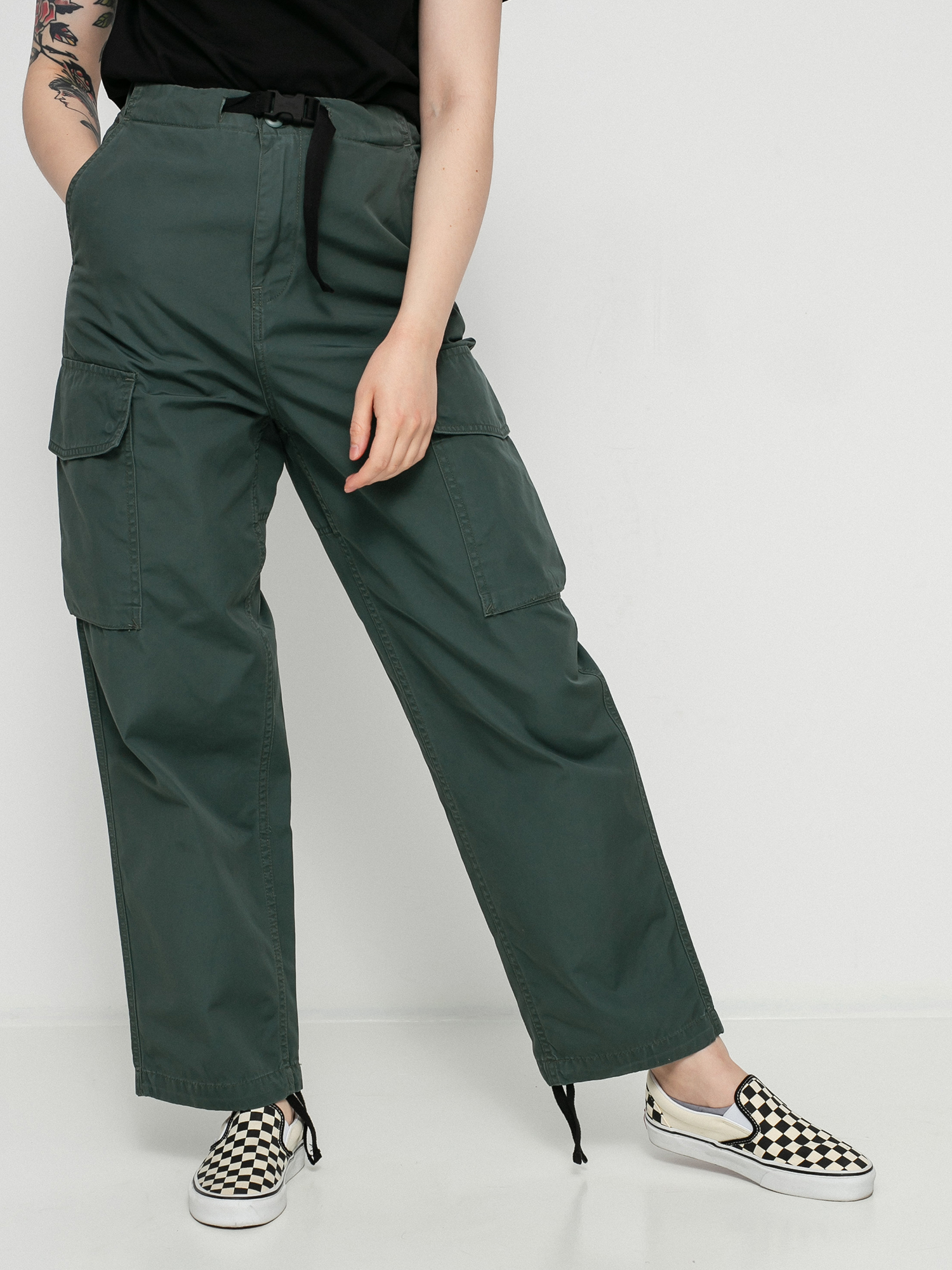 Spodnie Carhartt WIP Watsen Wmn (hemlock green)