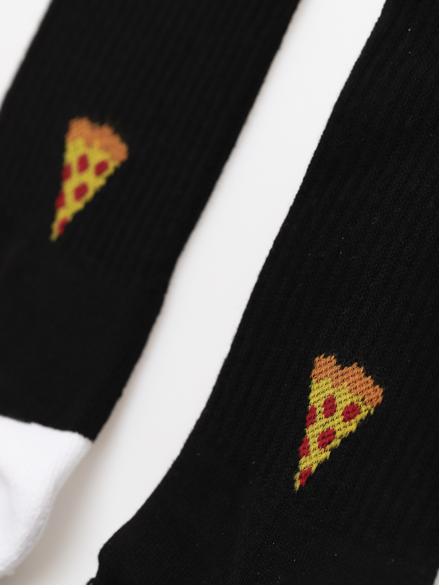 Skarpetki Pizza Skateboards Emoji (black/white)