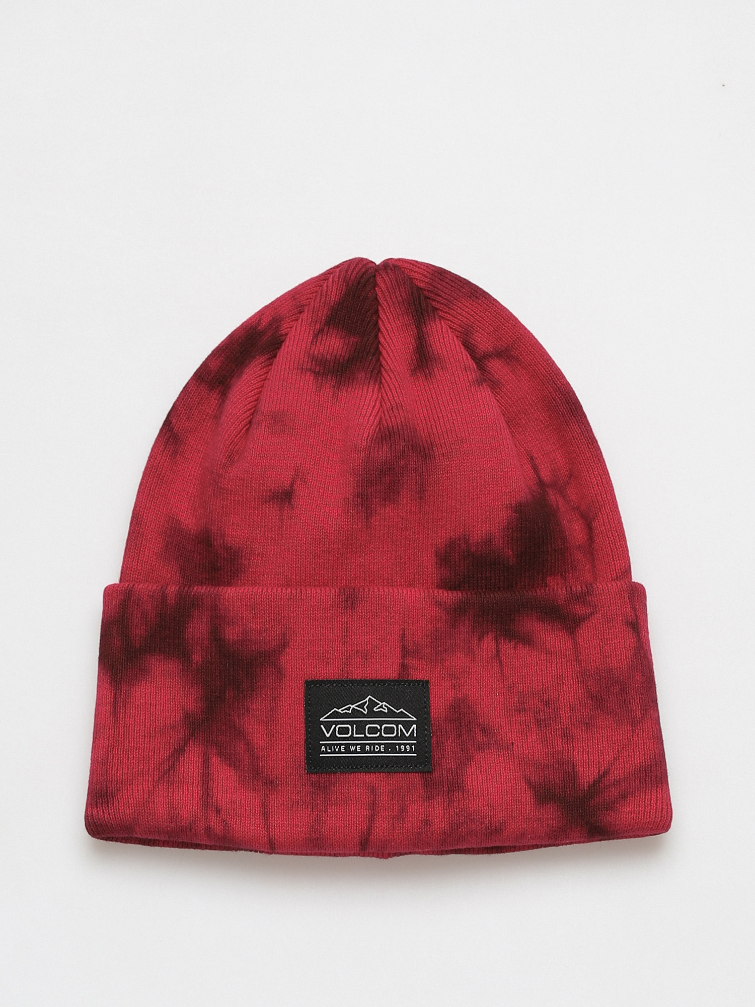 Czapka zimowa Volcom Tie Dye Beanie Wmn (merlot)