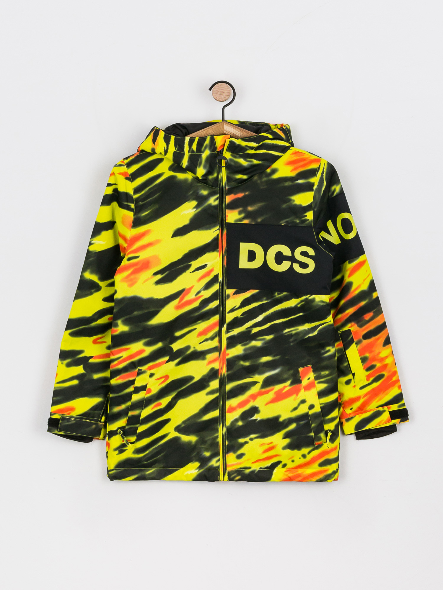 Kurtka snowboardowa DC Propaganda JR (angled tie dye sulphur spring)