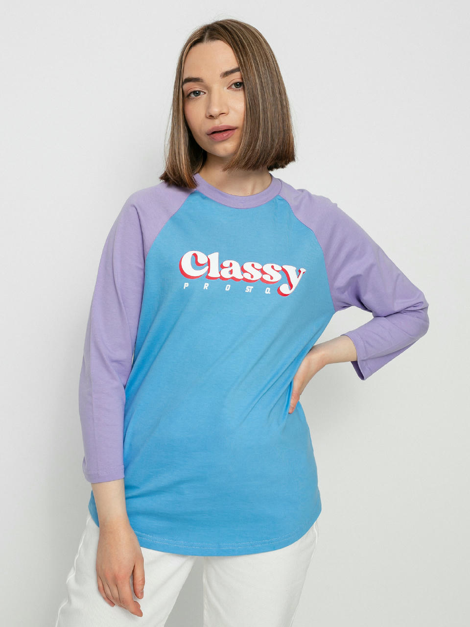 Longsleeve Prosto Messie Wmn (soft blue)