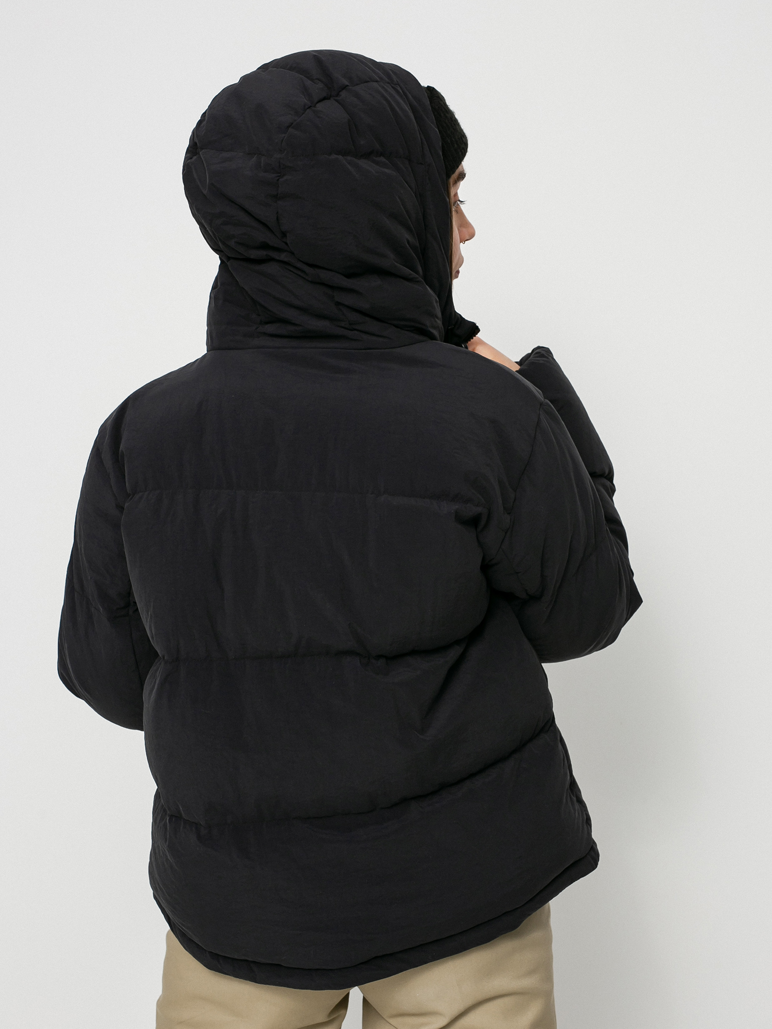 Kurtka Champion Hooded Jacket 114577 Wmn (nbk)