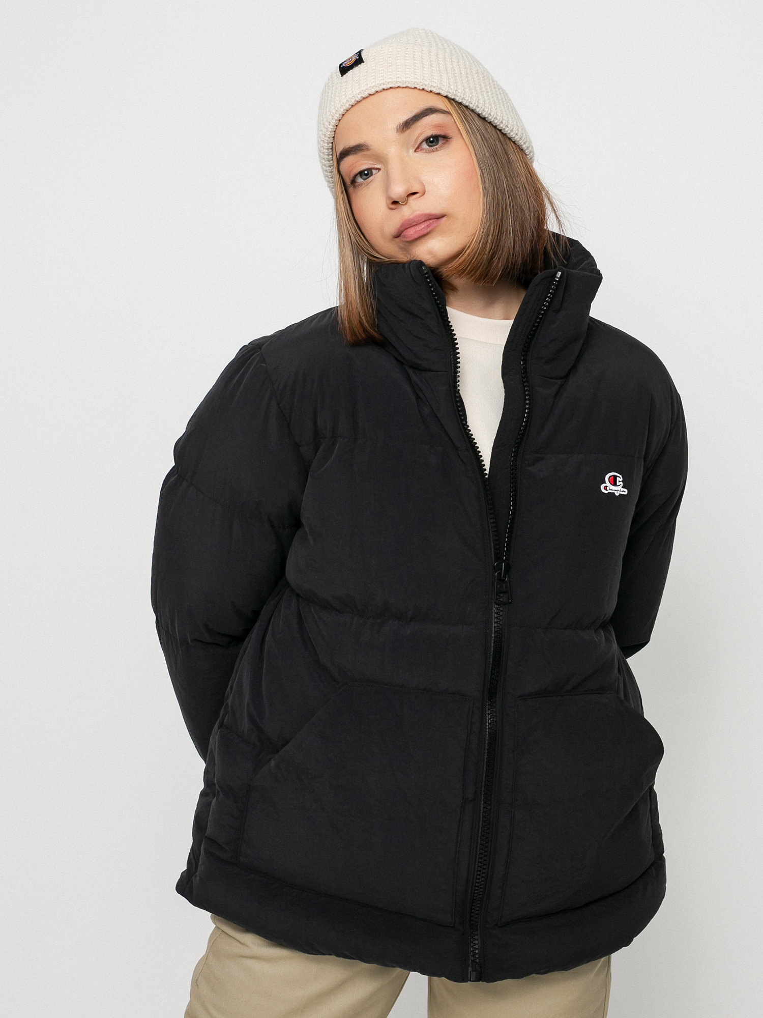 Kurtka Champion Jacket 114578 Wmn (nbk)
