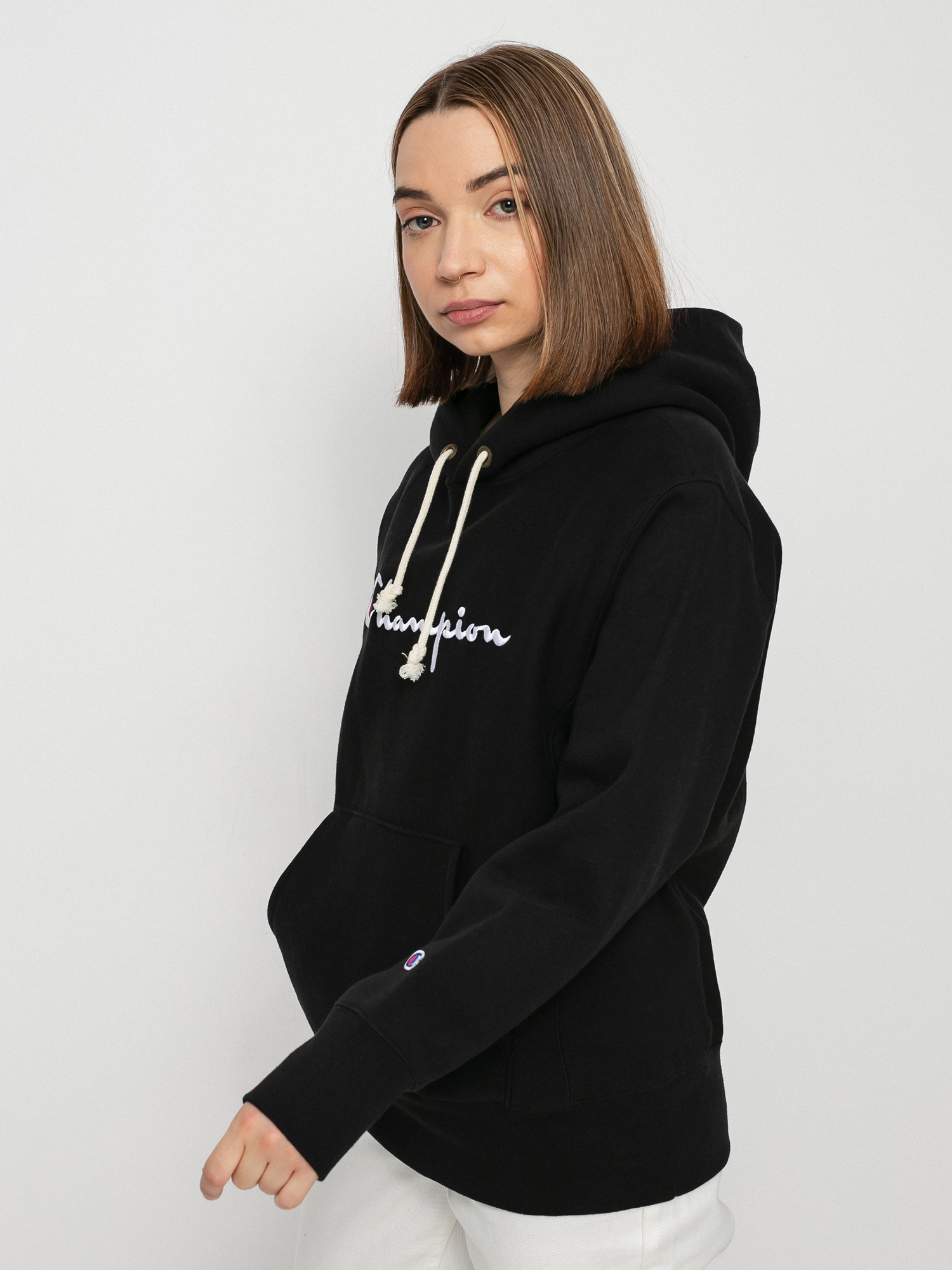 Bluza z kapturem Champion Sweatshirt HD 114788 Wmn (nbk)
