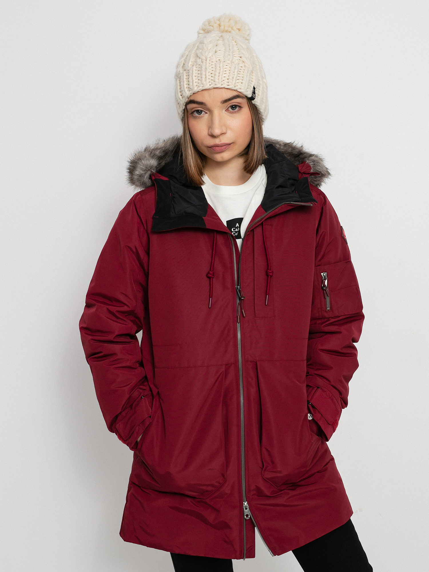 Kurtka Burton Saxton Parka Wmn (mulled berry)