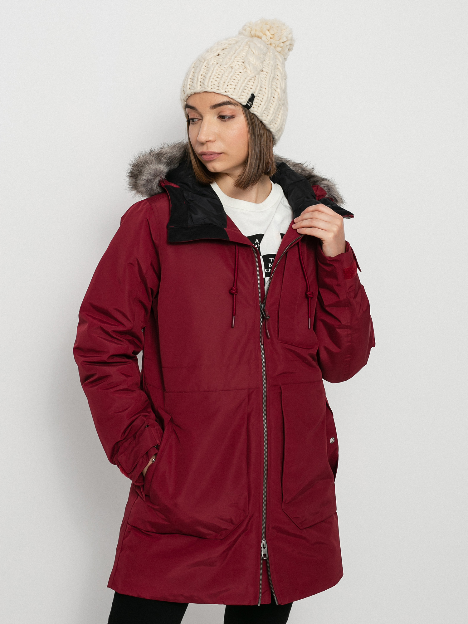 Kurtka Burton Saxton Parka Wmn (mulled berry)