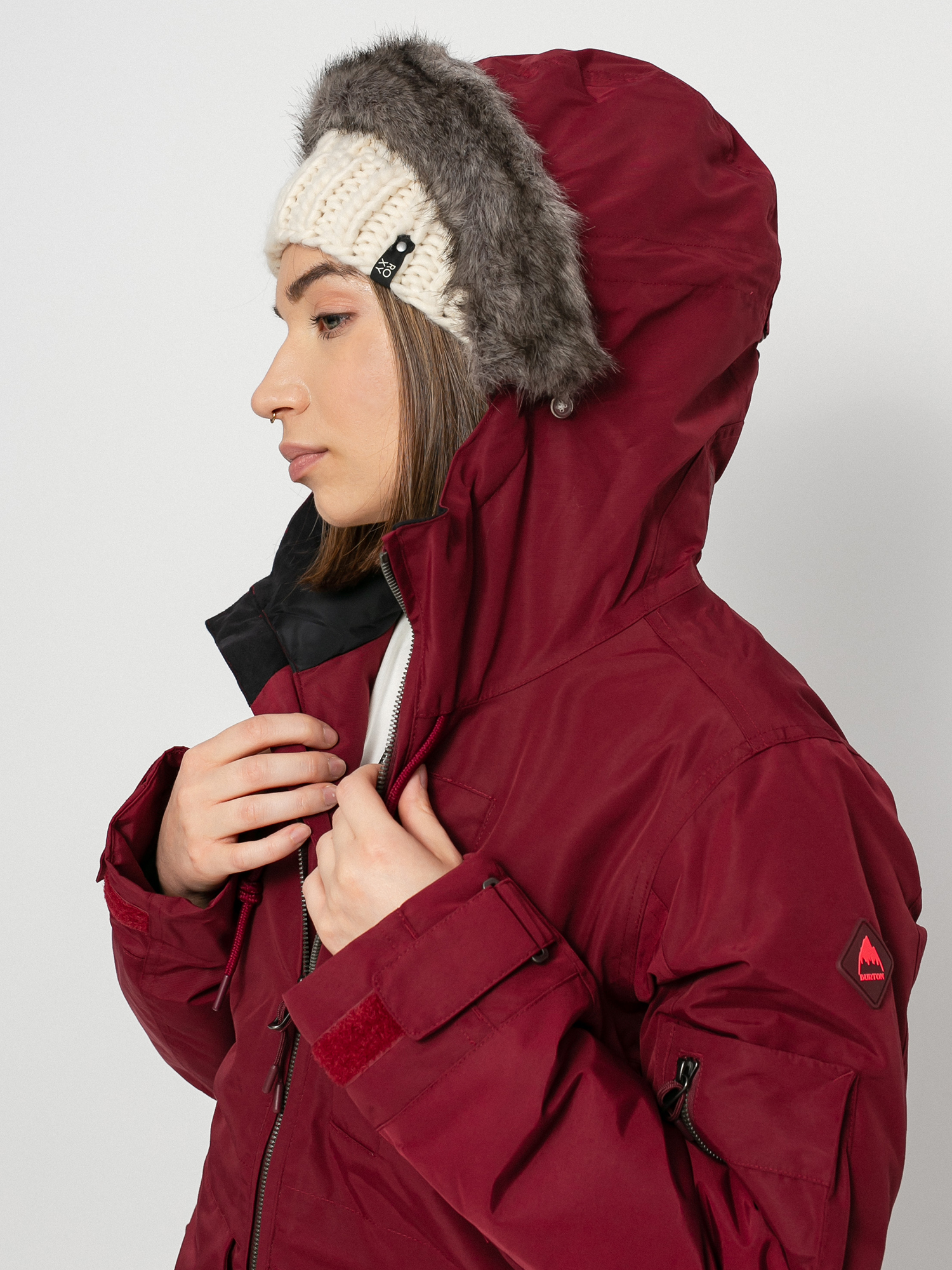Kurtka Burton Saxton Parka Wmn (mulled berry)