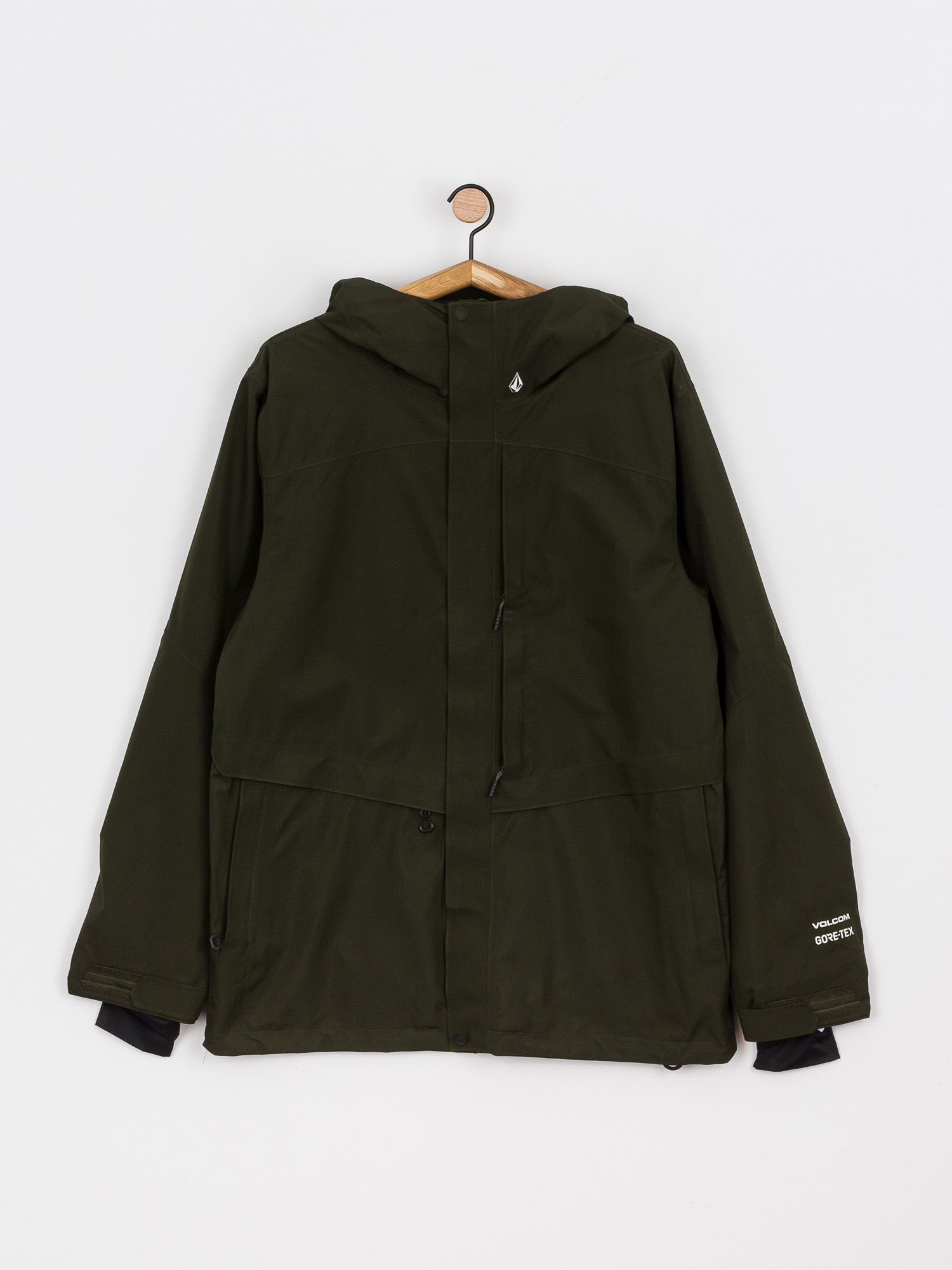 Męska Kurtka snowboardowa Volcom Tds 2L Gore Tex (black green)