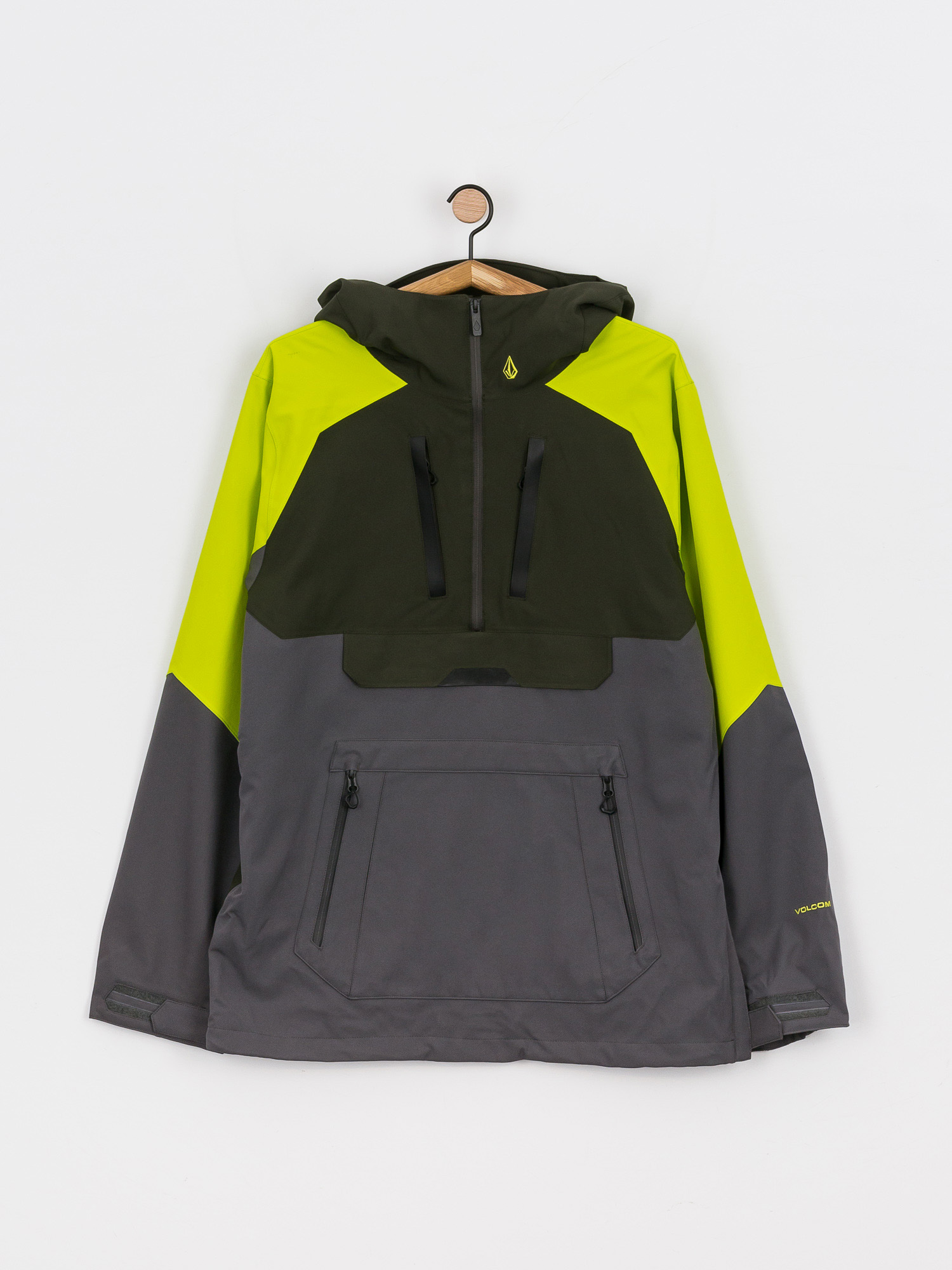 Męska Kurtka snowboardowa Volcom Brighton Pullover (dark grey)
