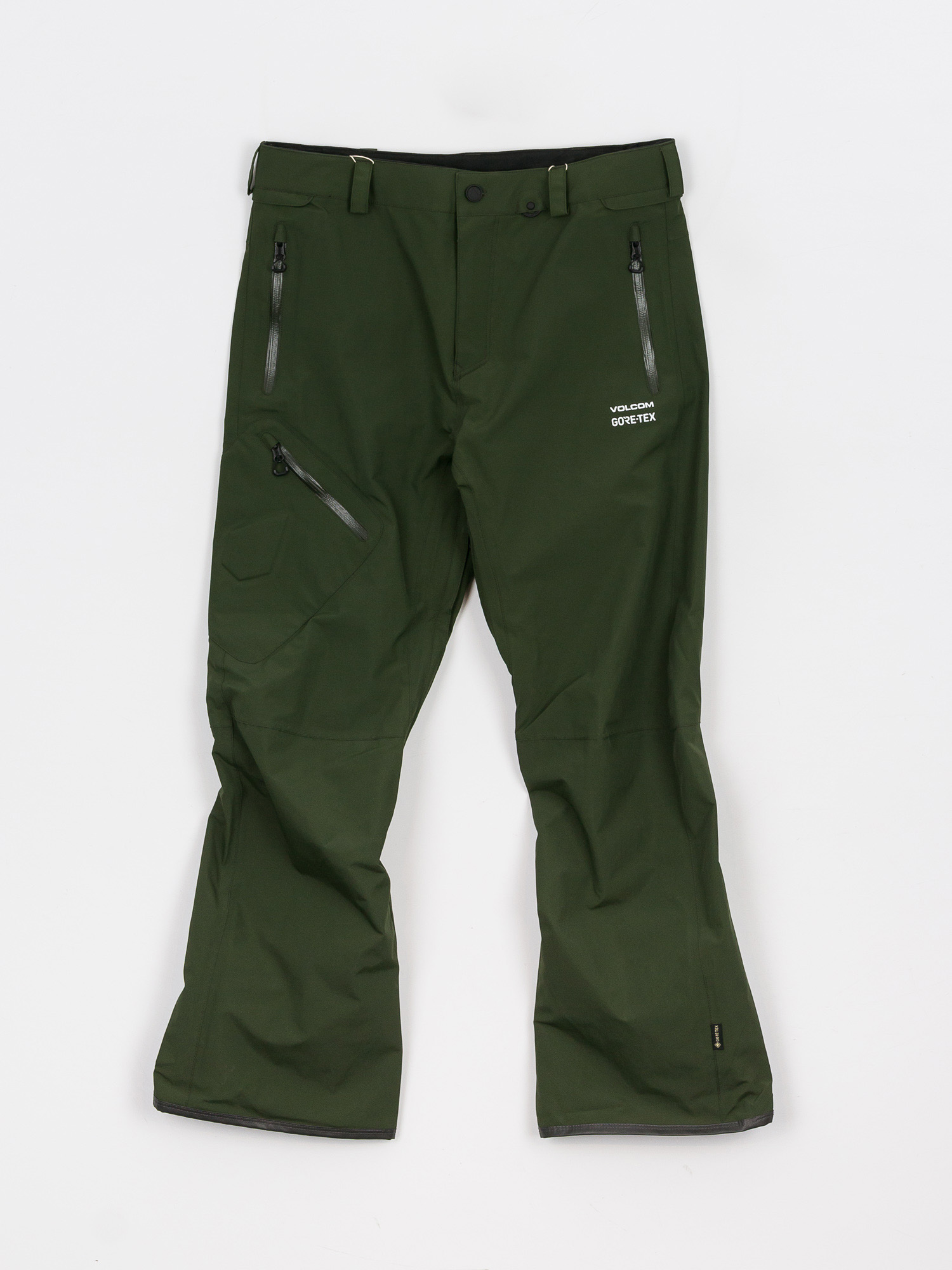 Męskie Spodnie snowboardowe Volcom L Gore Tex (saturated green)