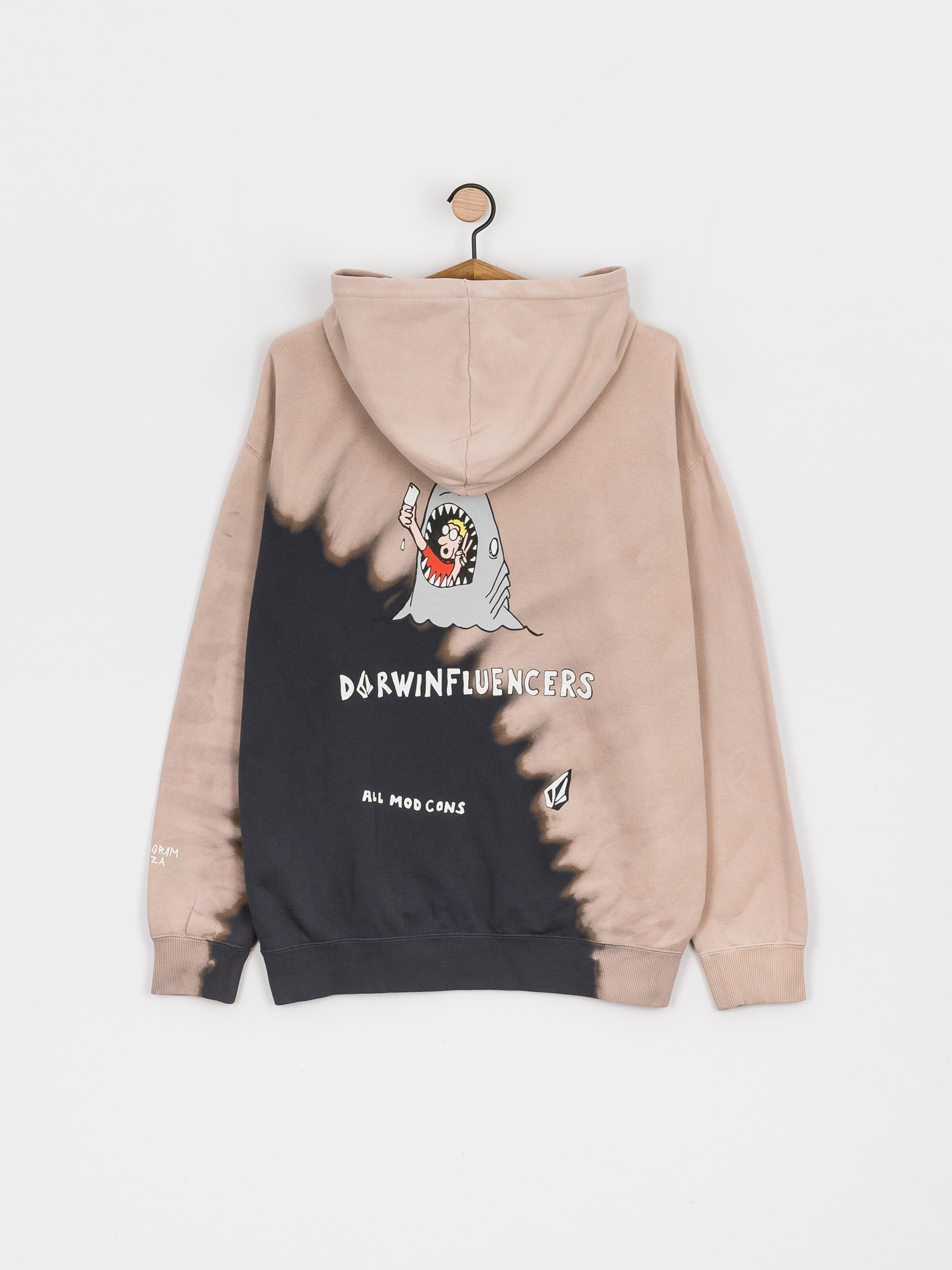 Bluza z kapturem Volcom Fa Pentagram Pizza HD (multi)