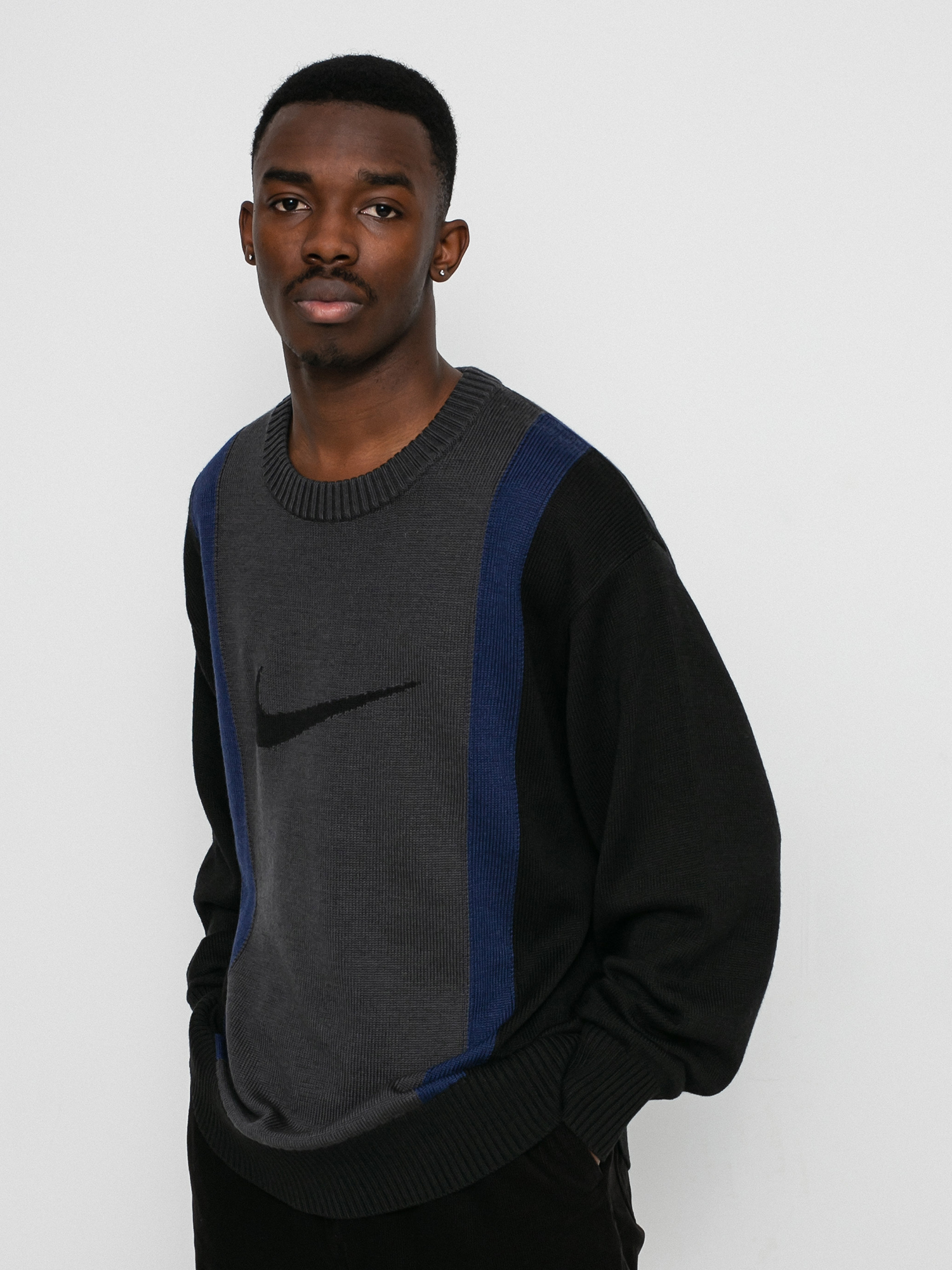 Sweter Nike SB Sweater (black/dk smoke grey/midnight navy/black)