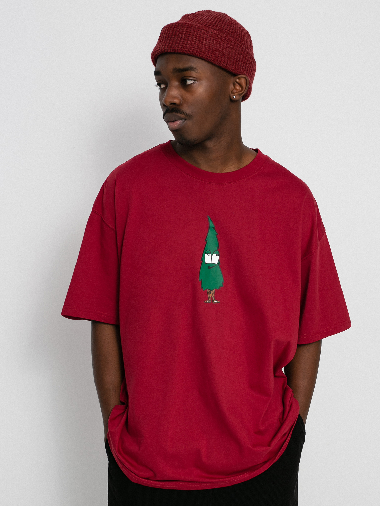 T-shirt Nike SB Firry (pomegranate)