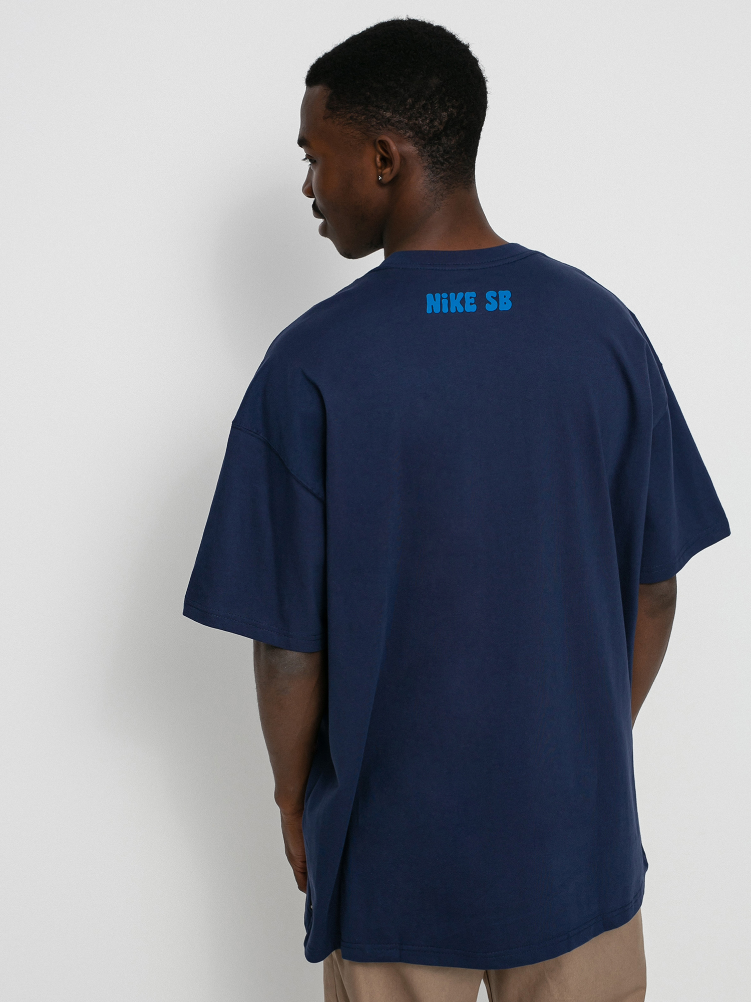 T-shirt Nike SB Waxed (midnight navy)