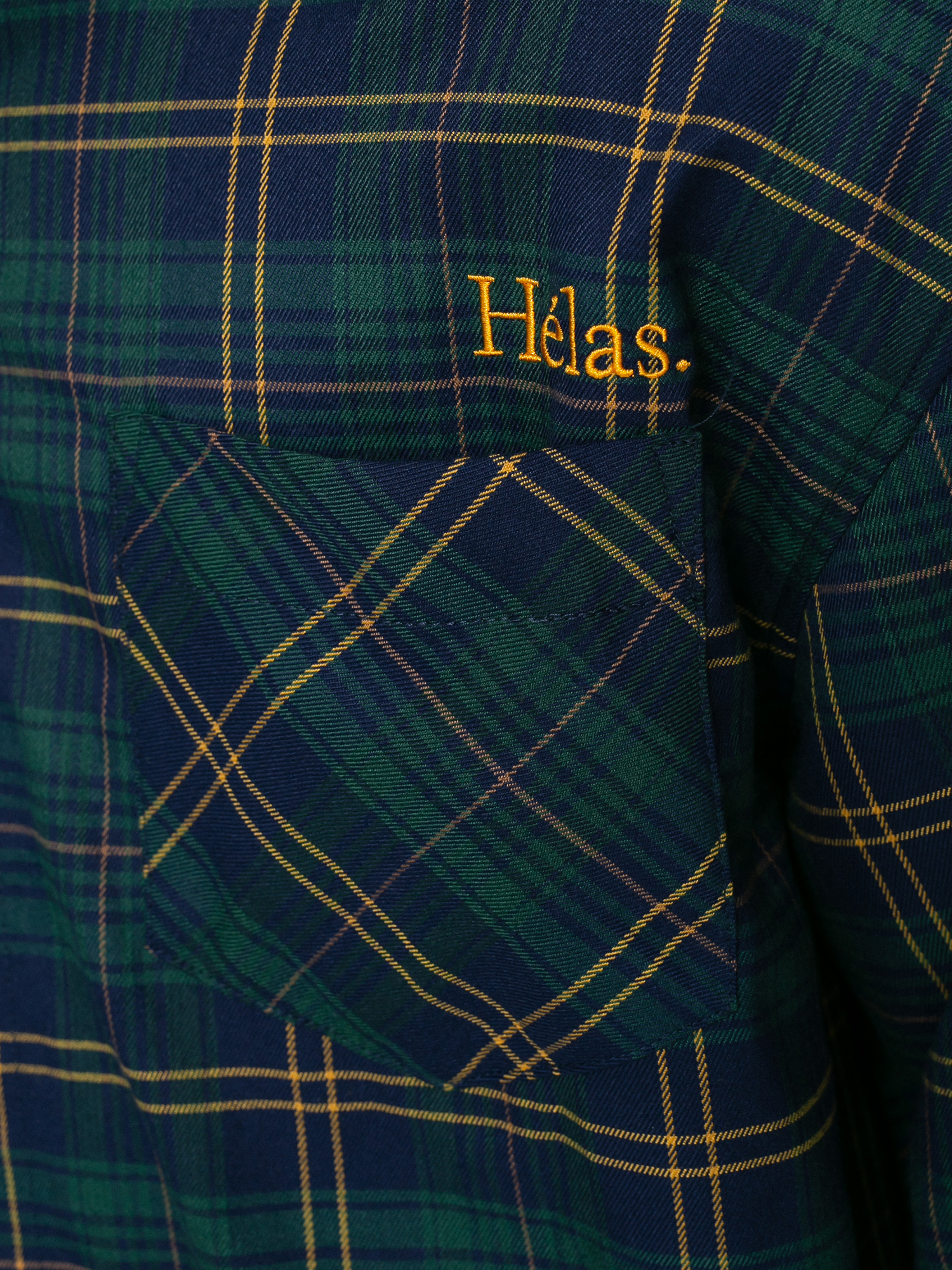 Koszula Helas Checkered (green/navy)