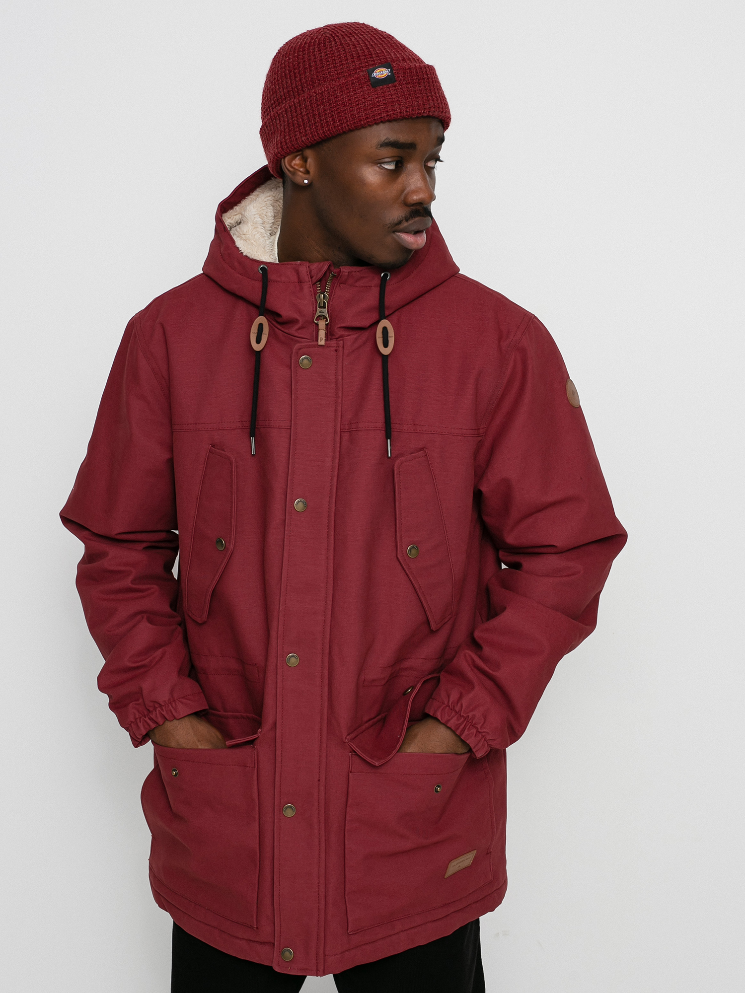 Kurtka Quiksilver The Big Drop (merlot)
