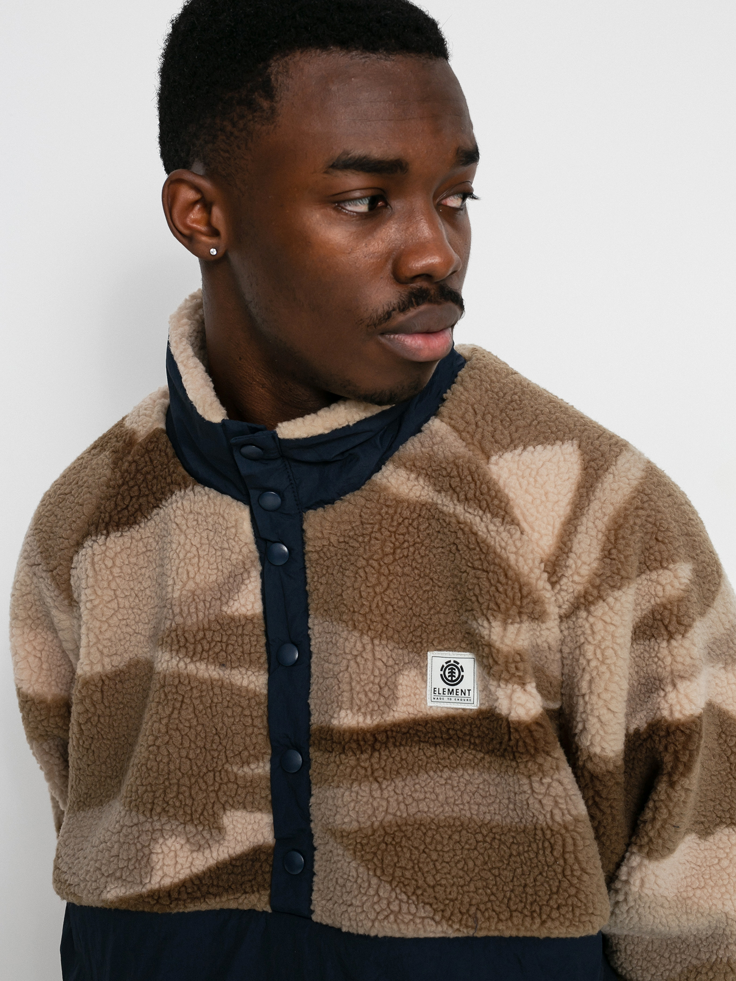 Bluza Element Mountain Sherpa 1/4 (landscape dpm)