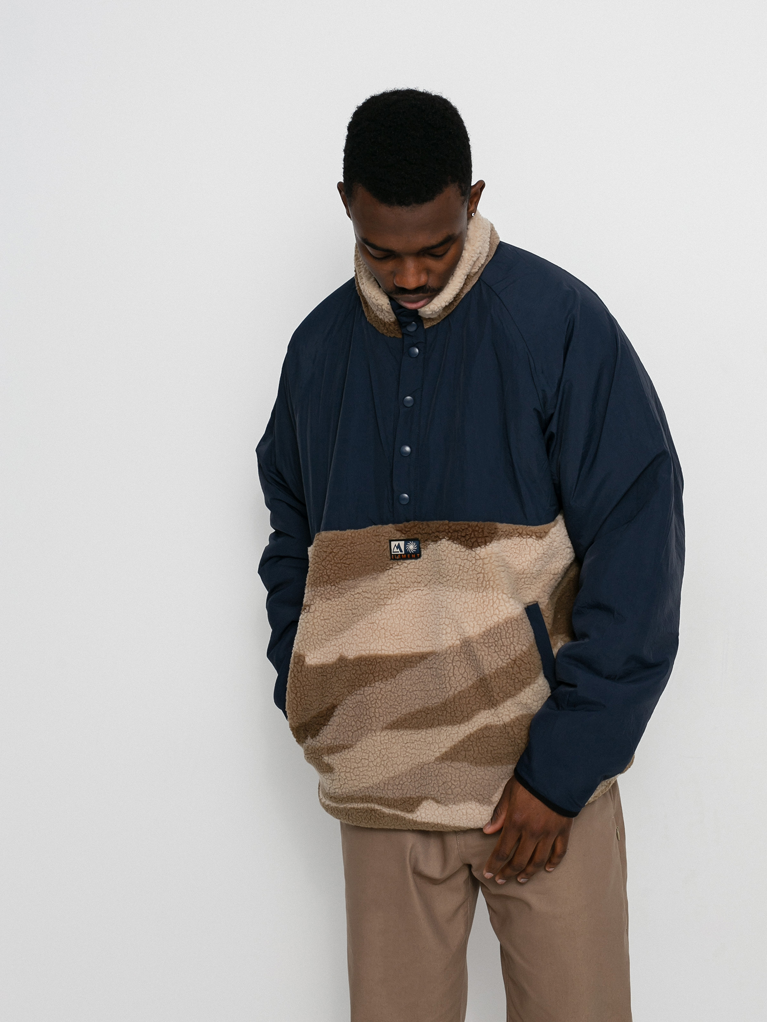 Bluza Element Mountain Sherpa 1/4 (landscape dpm)