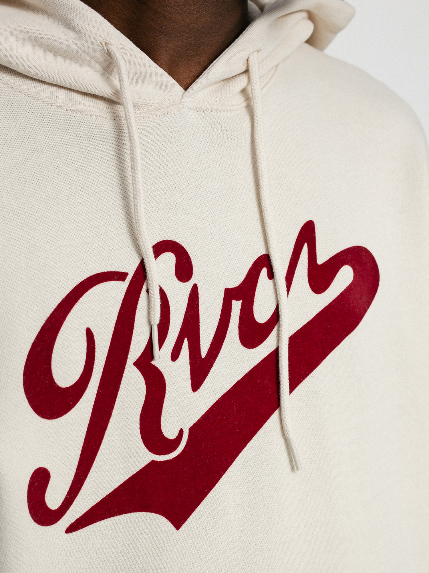 Bluza z kapturem RVCA Pennant HD (silver bleach)