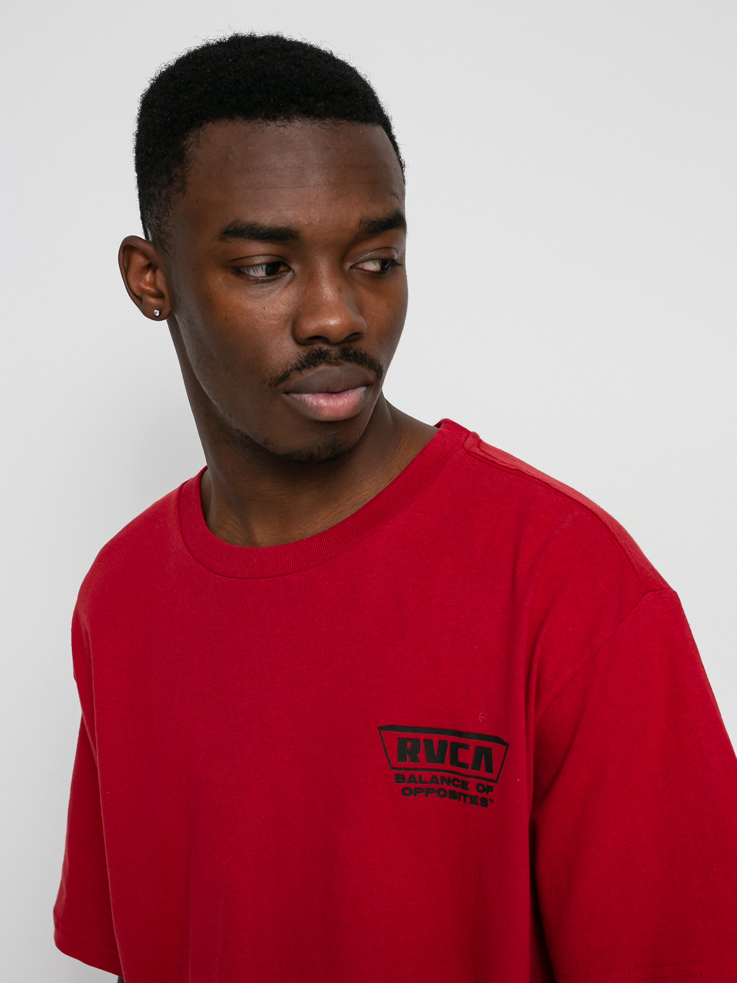 T-shirt RVCA Clawed (cranberry)