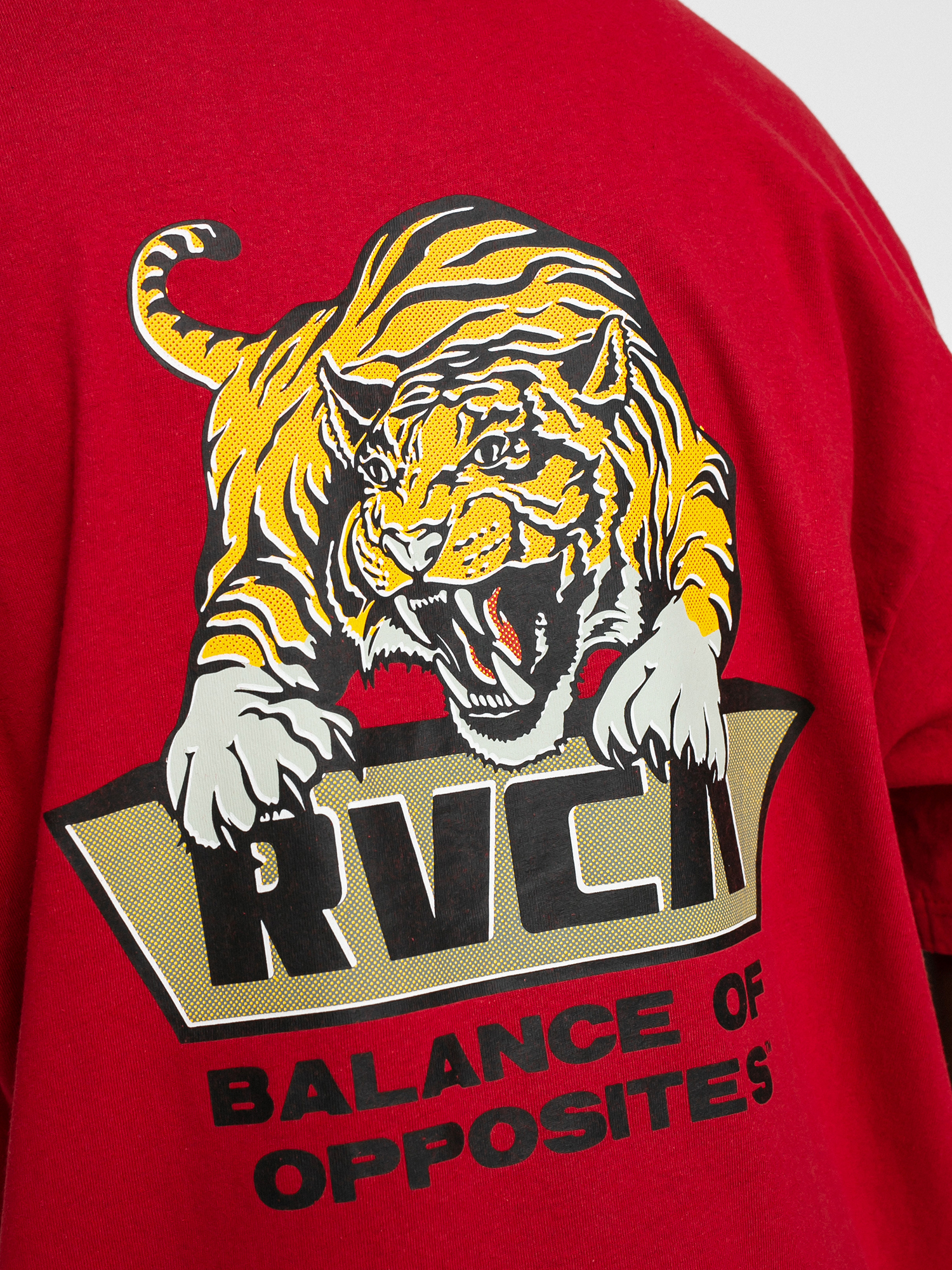 T-shirt RVCA Clawed (cranberry)