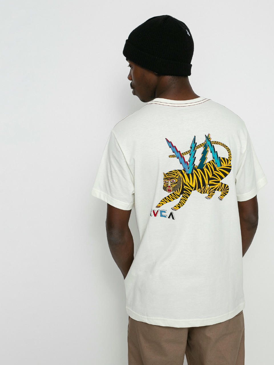 T-shirt RVCA Ml Tiger (antique white)