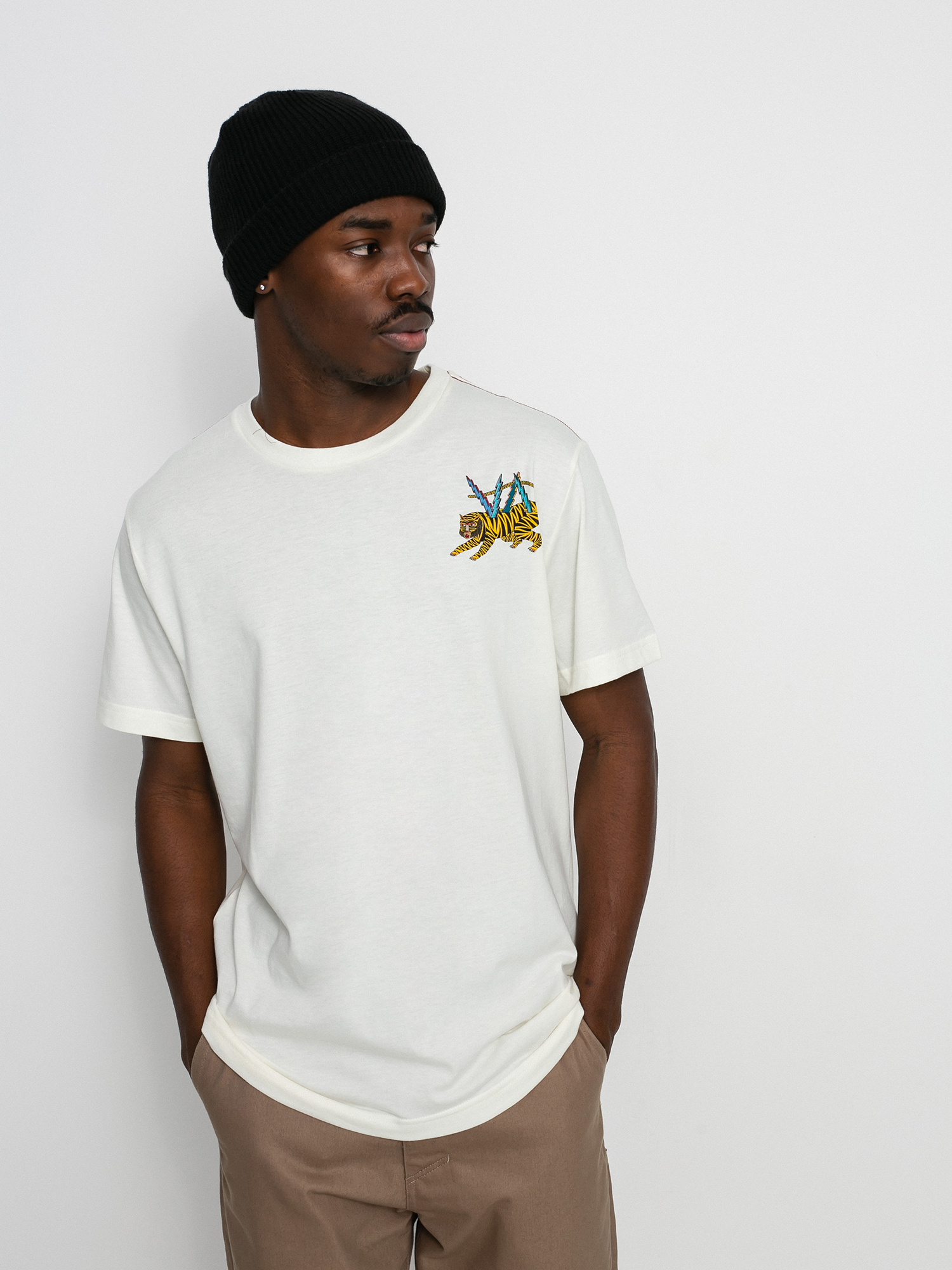 T-shirt RVCA Ml Tiger (antique white)
