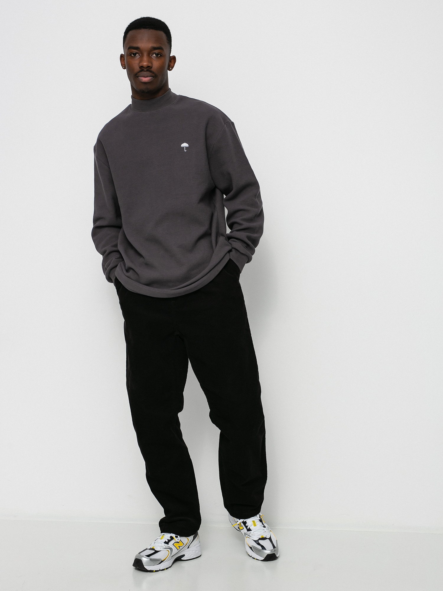 Longsleeve Helas Raised (dark grey)